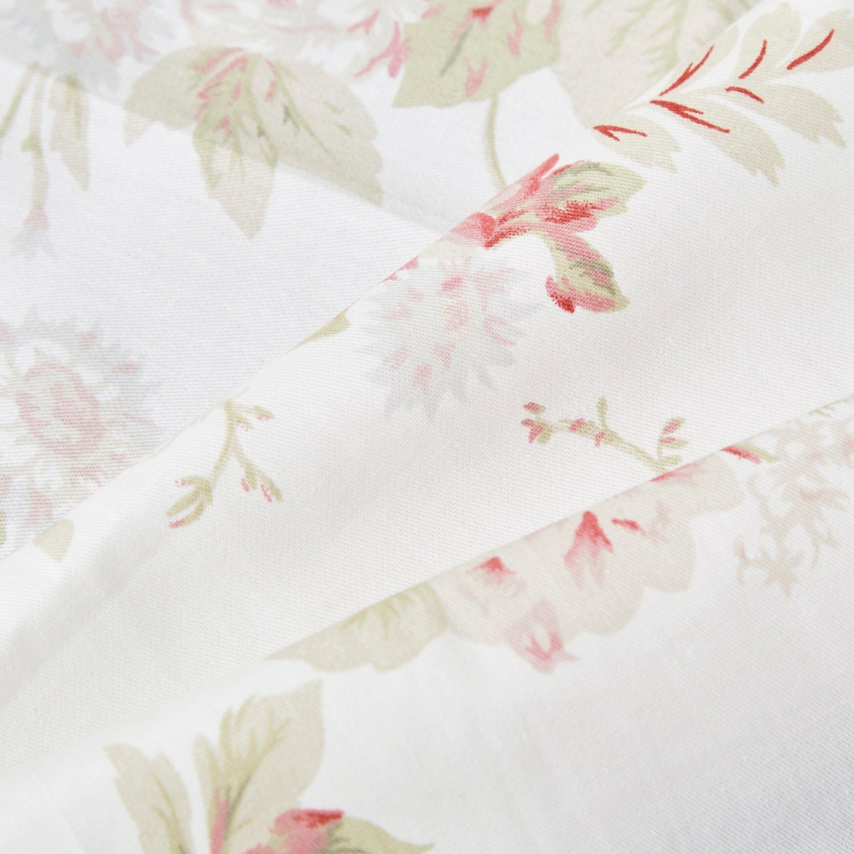 Set of 4-Pieces Hint of Mint Floral Cotton Dining Table Napkins 18" x 18" (3036)