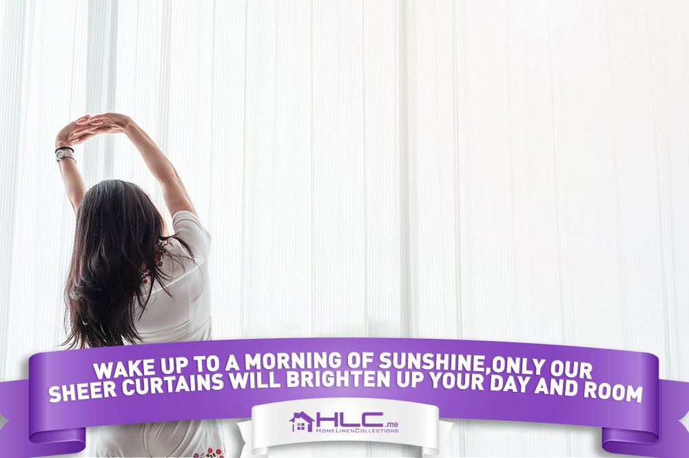 Lucento Sheer Voile Rod Pocket Curtain Panels