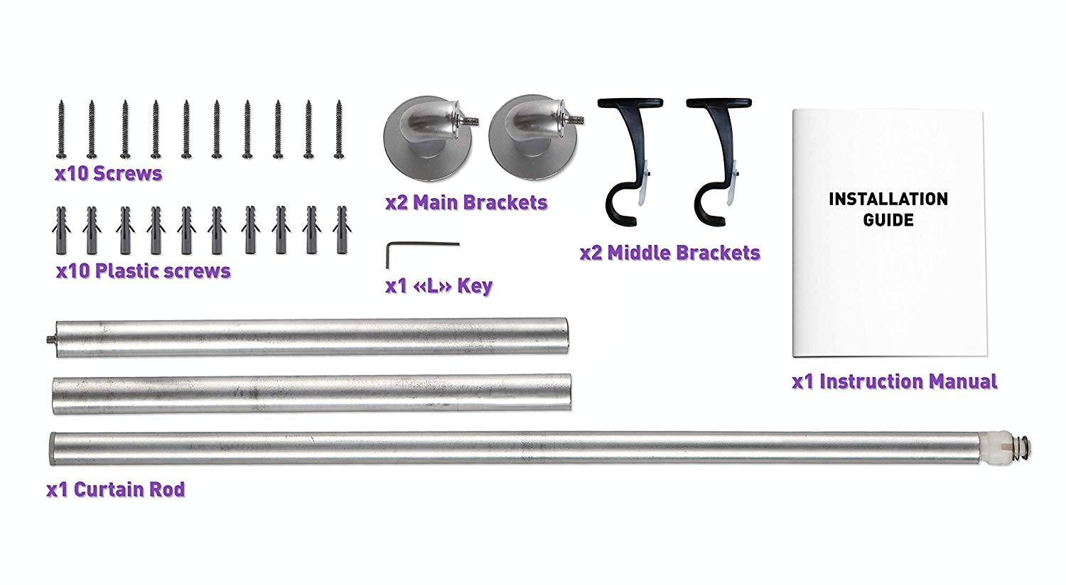 Wrap Around Curtain Rod