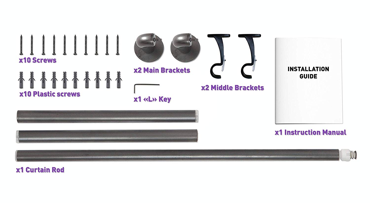 Wrap Around Curtain Rod