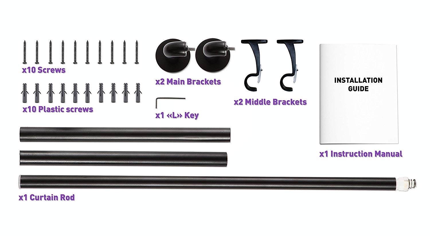 Wrap Around Curtain Rod