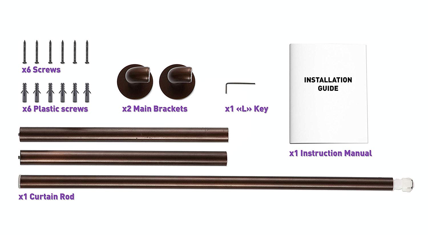 Wrap Around Curtain Rod