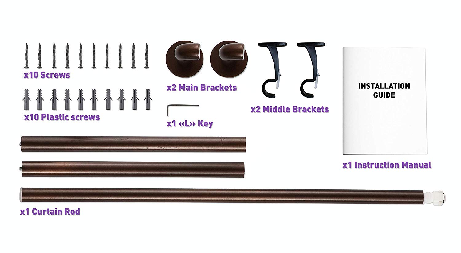 Wrap Around Curtain Rod