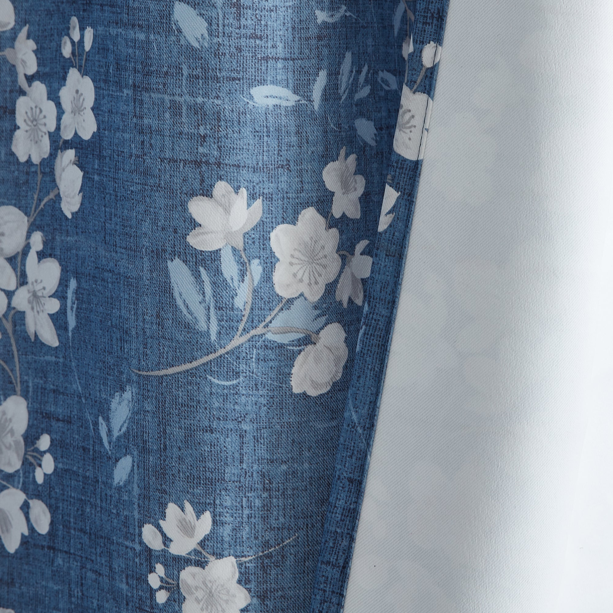 Ashley Floral Room Darkening Rod Pocket Curtain Panels