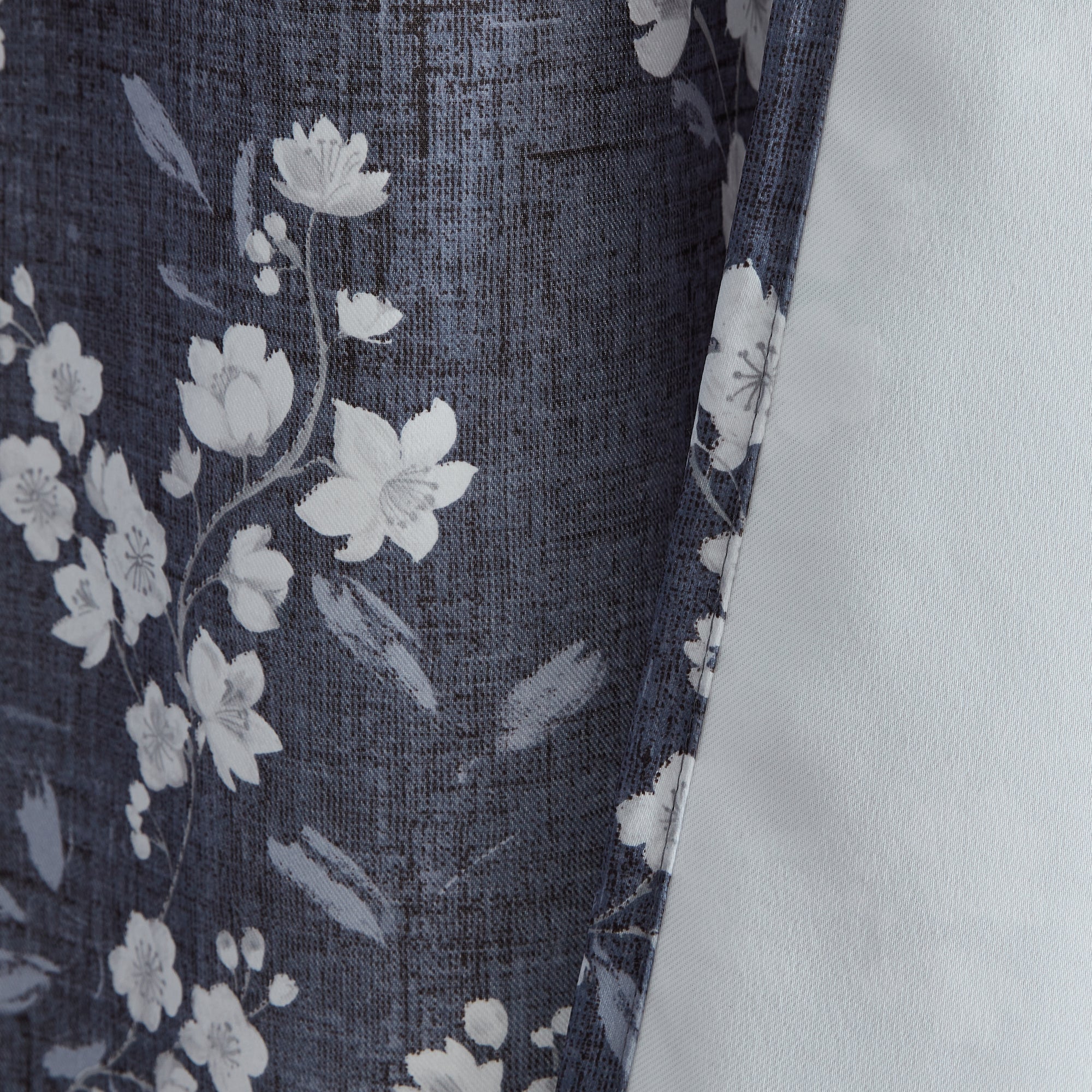 Ashley Floral Room Darkening Rod Pocket Curtain Panels