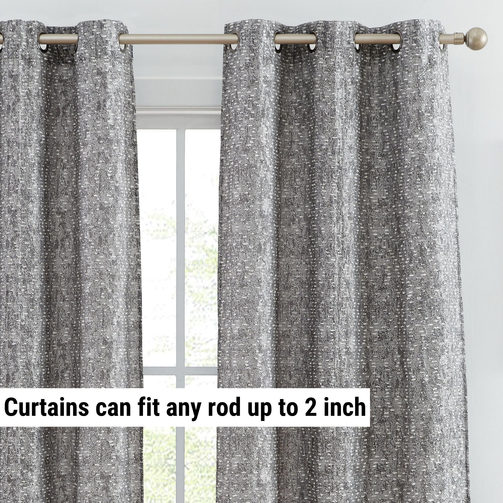 Avalon Jacquard Curtain Panels