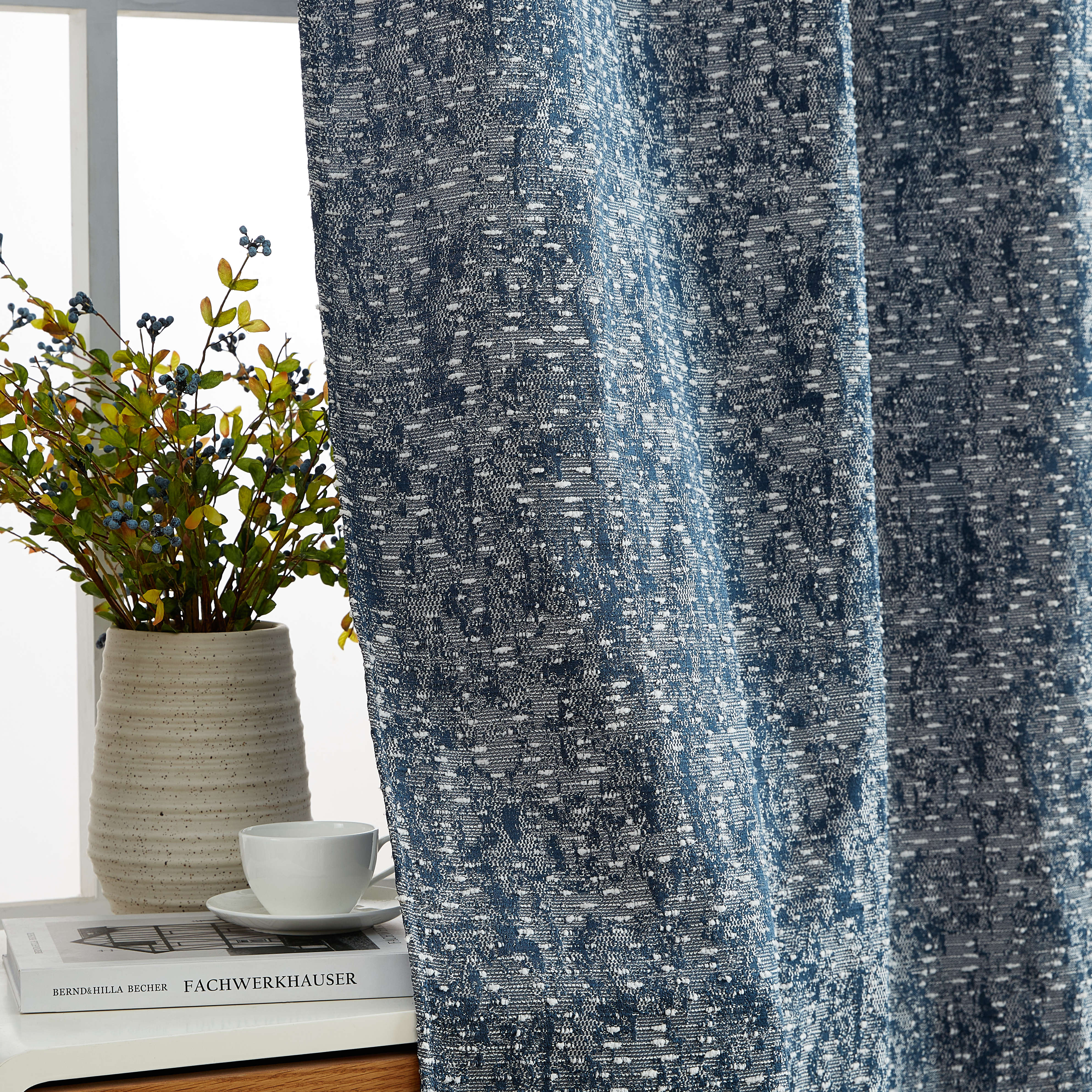 Avalon Jacquard Curtain Panels