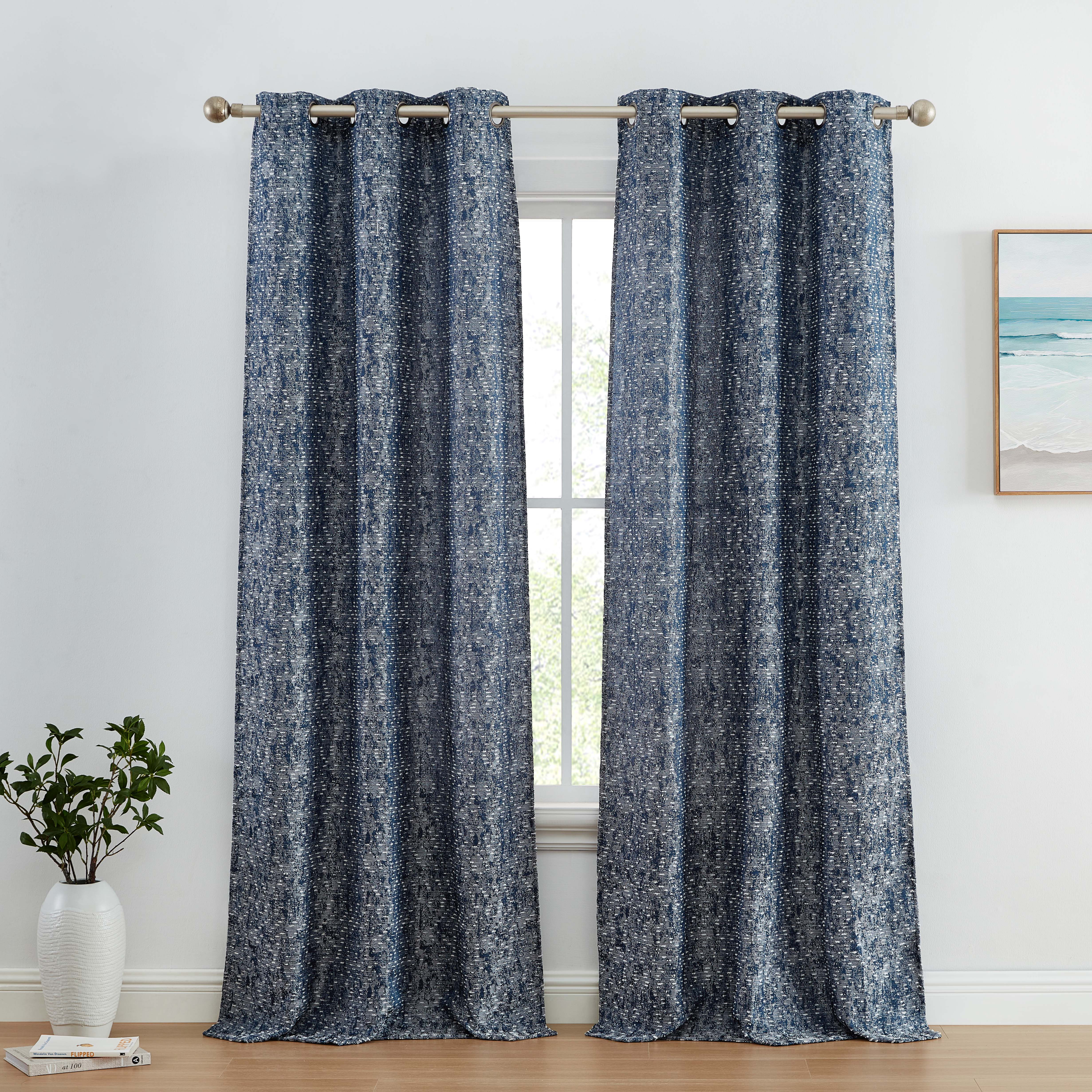 Avalon Jacquard Curtain Panels