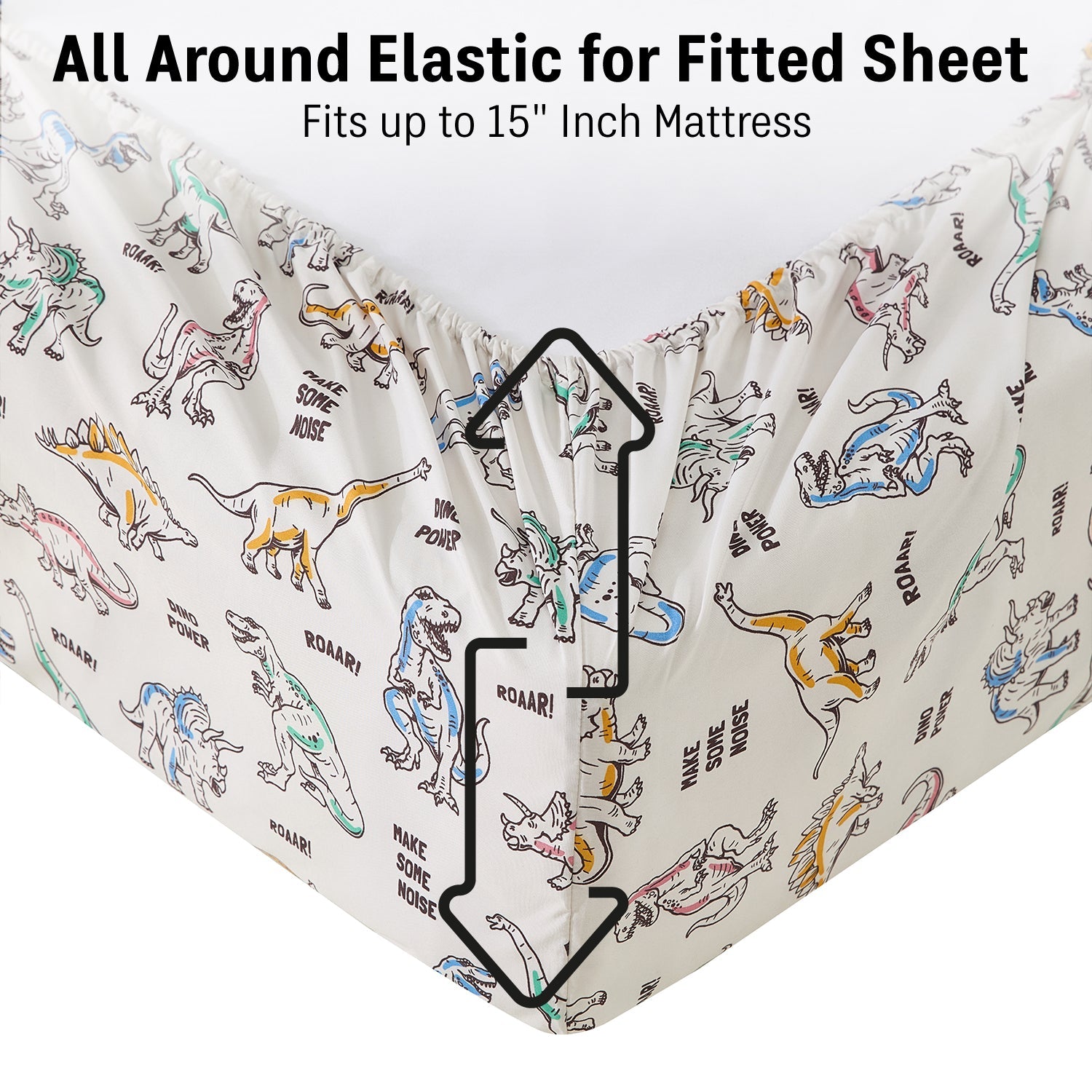 Dinosaur Kids Boys Bed Sheets