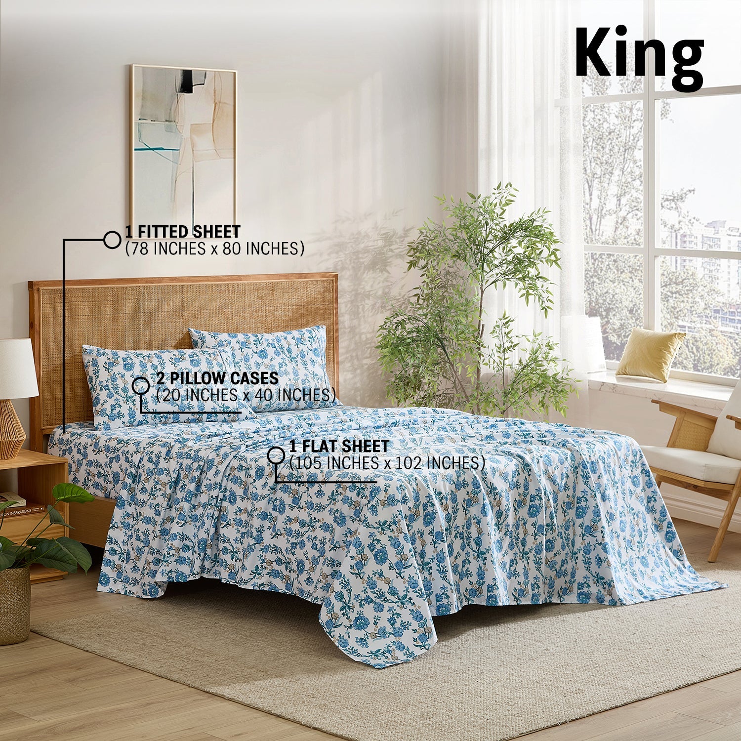 Ditsy Floral Bed Sheets