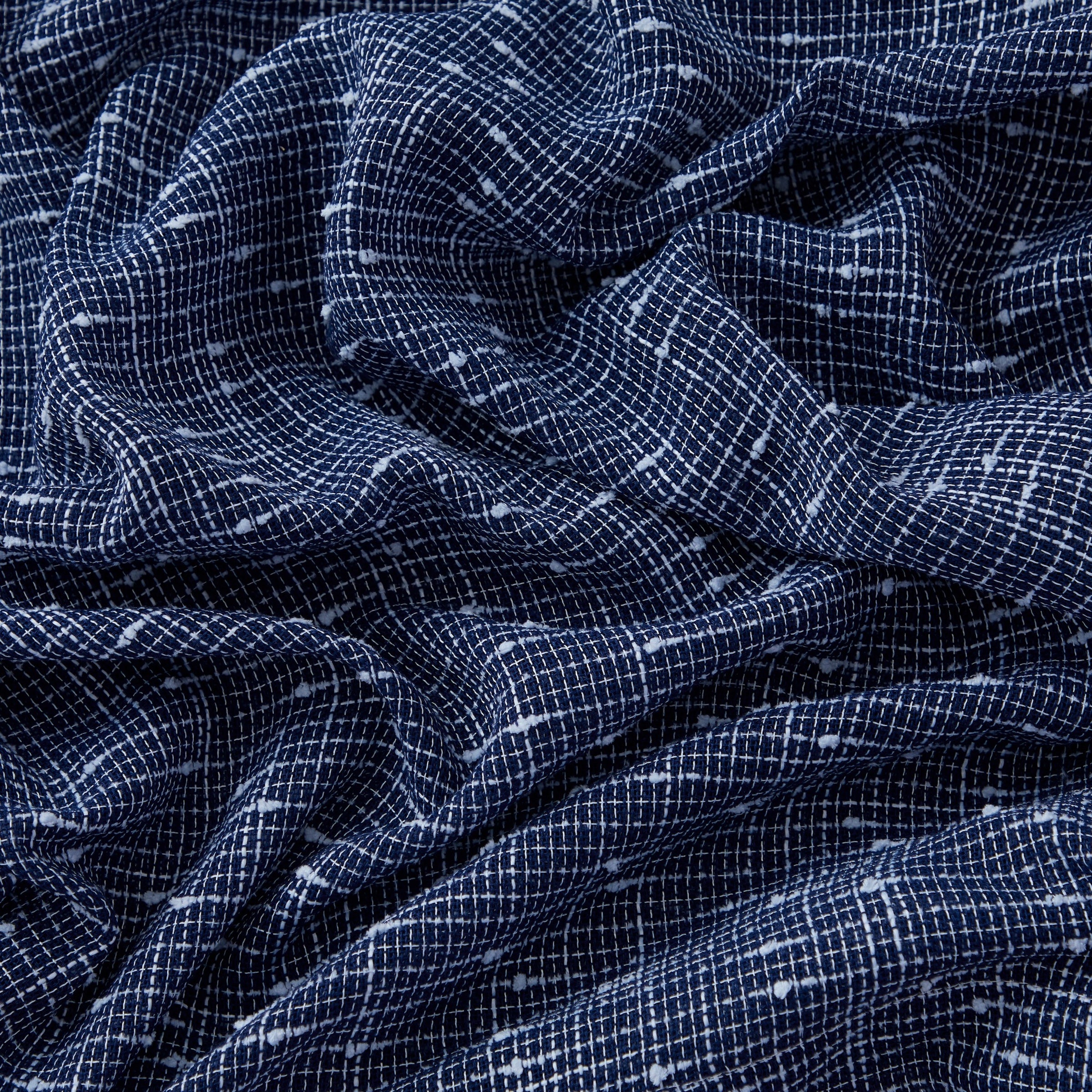 Emily Faux Linen Rod Pocket Back Tab Curtains