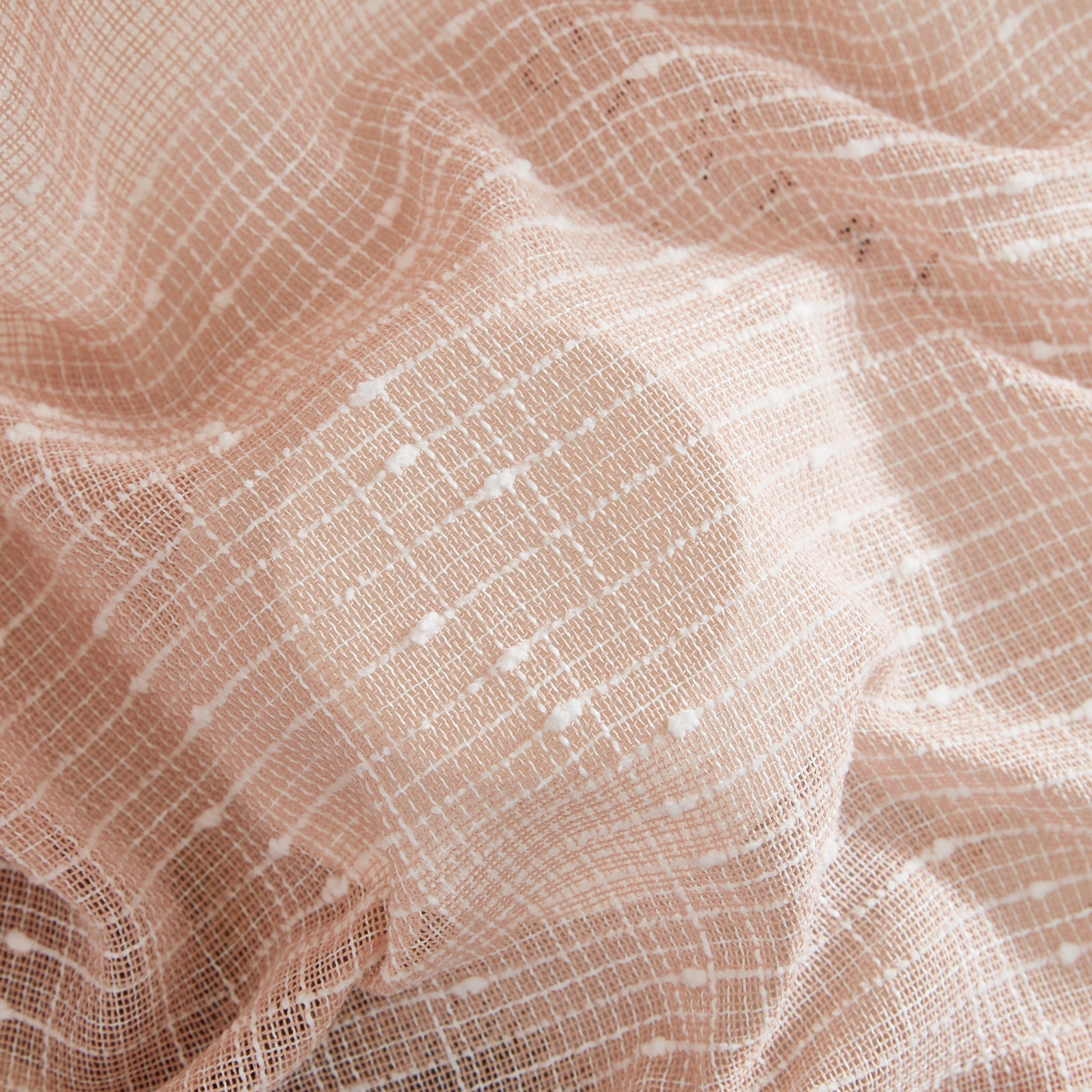 Emily Faux Linen Grommet Curtains