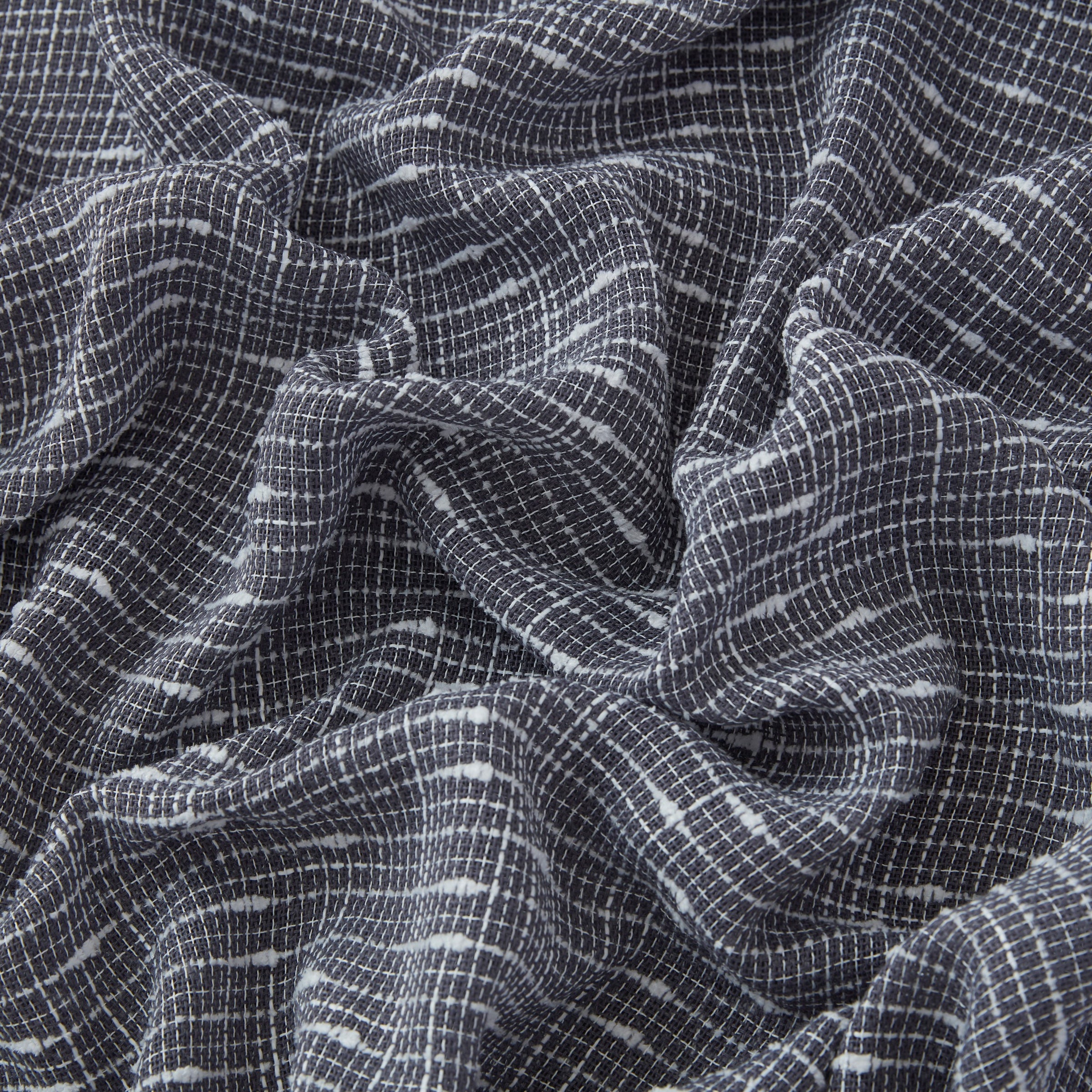 Emily Faux Linen Grommet Curtains