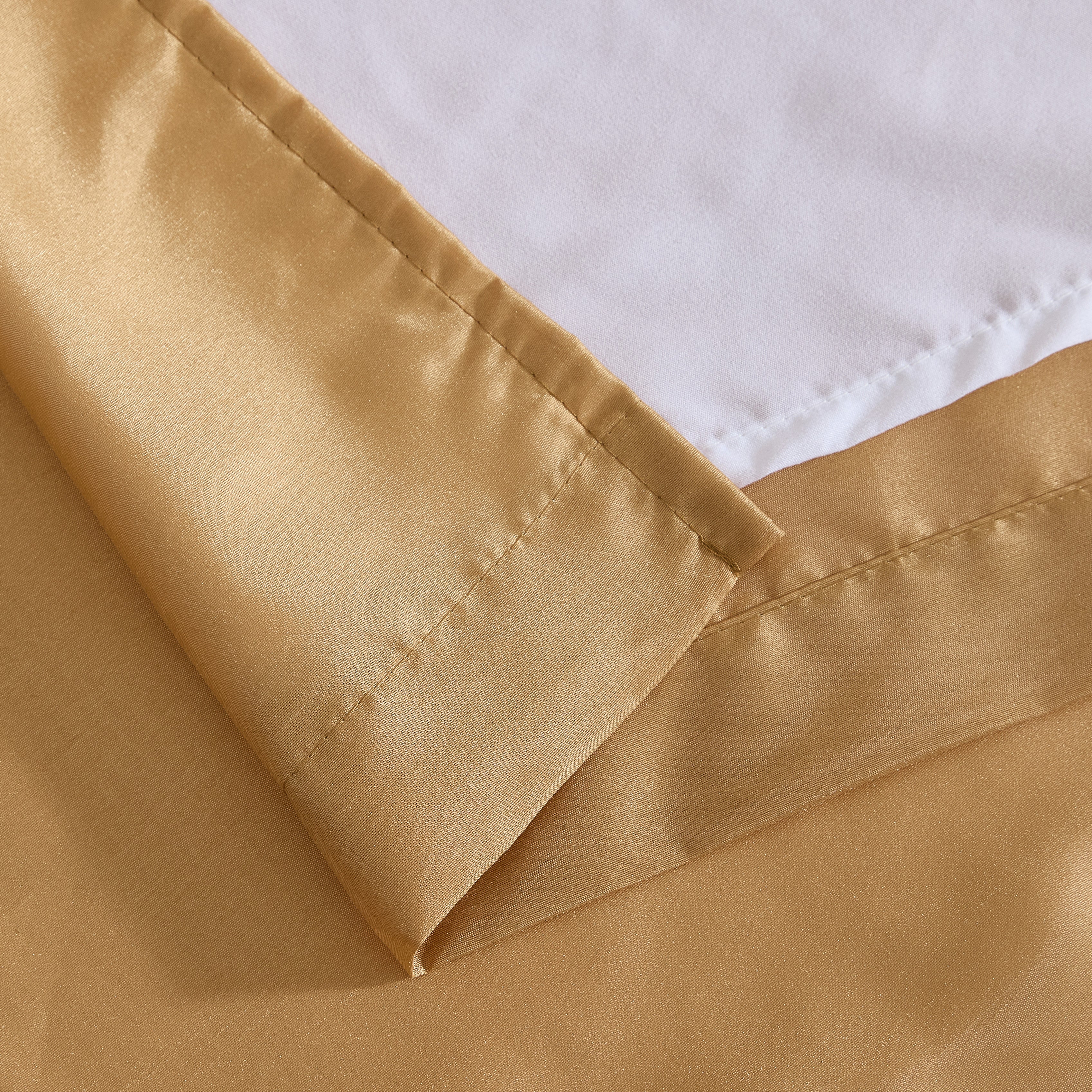 Jefferson Faux Silk Grommet Curtain Panels