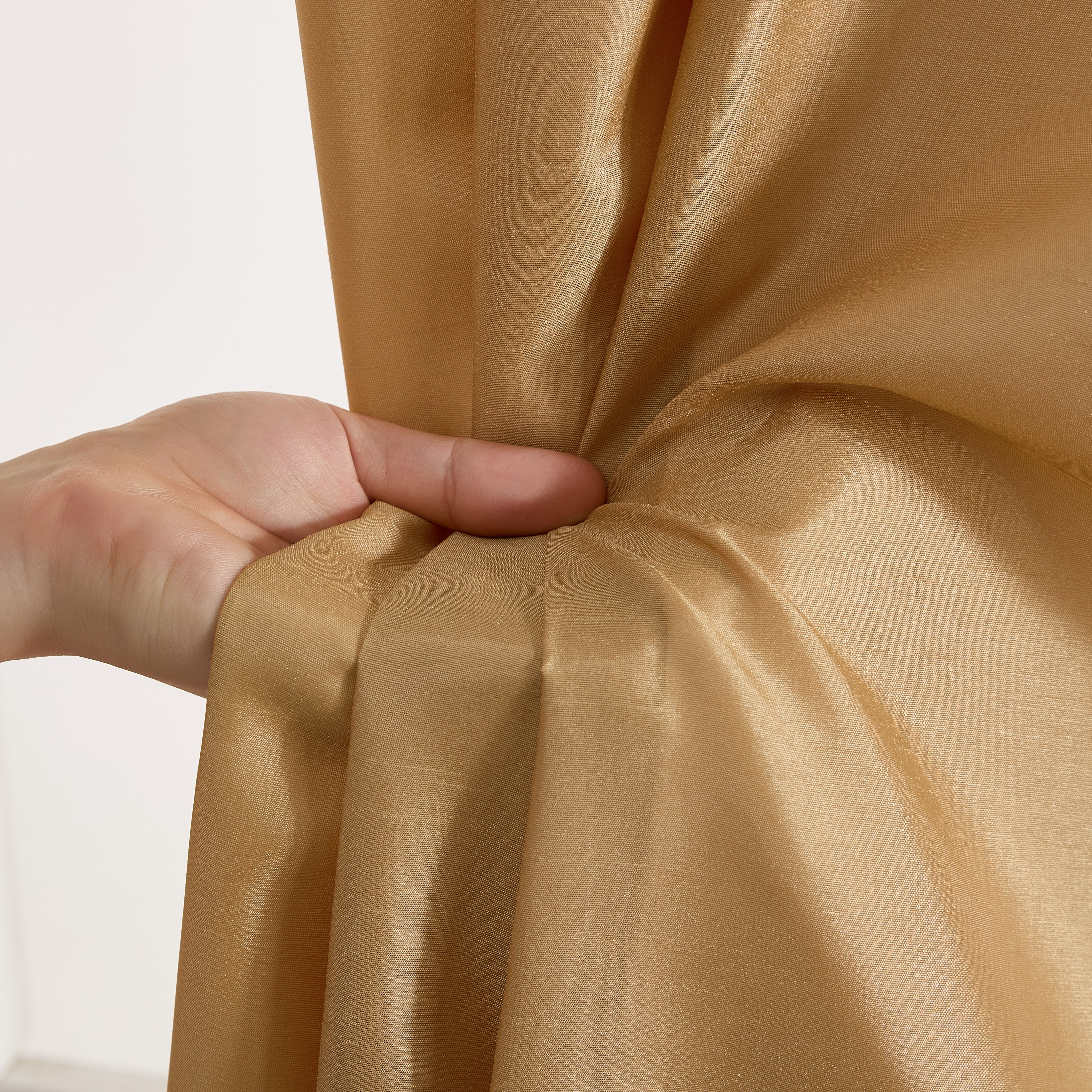 Jefferson Faux Silk Grommet Curtain Panels