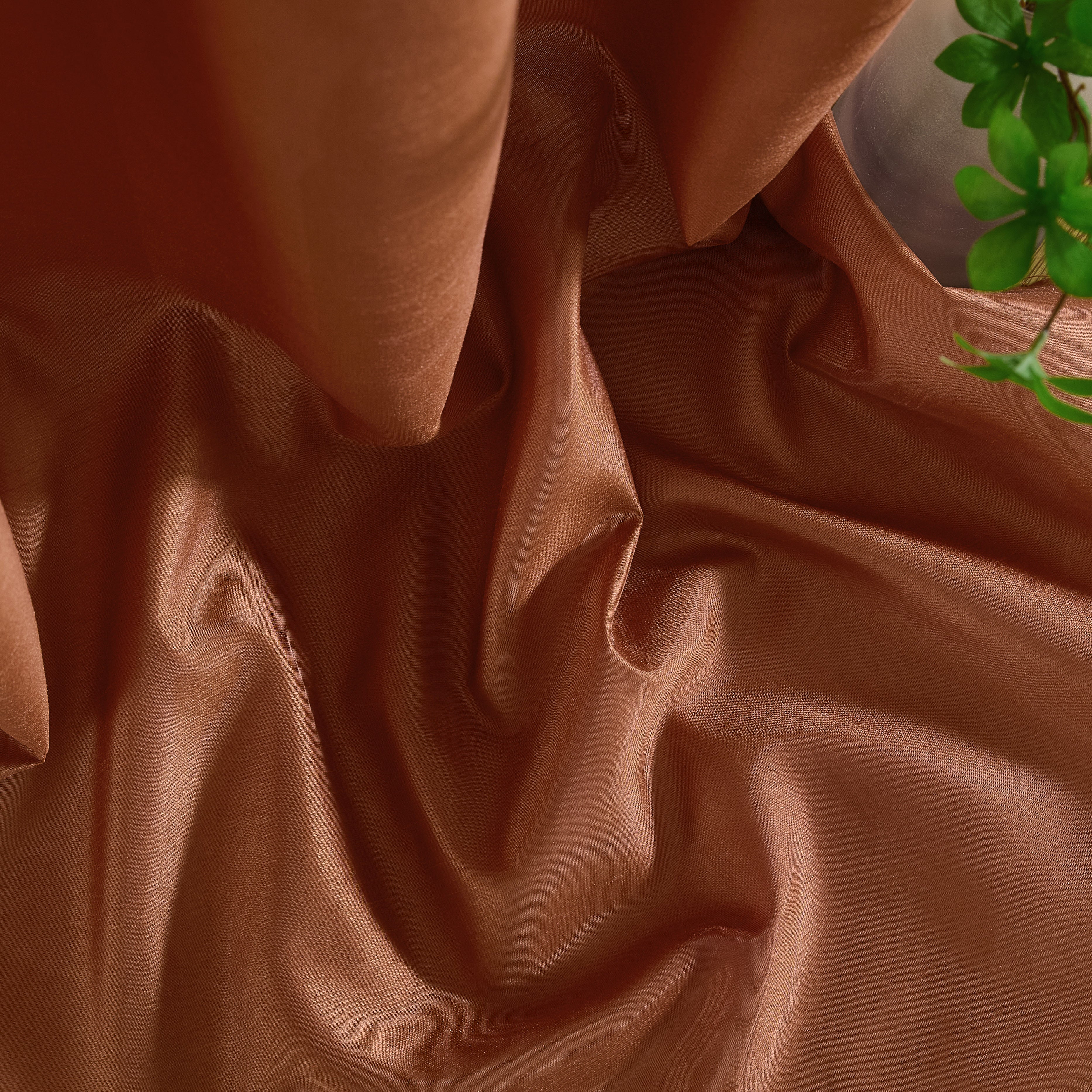 Jefferson Faux Silk Grommet Curtain Panels