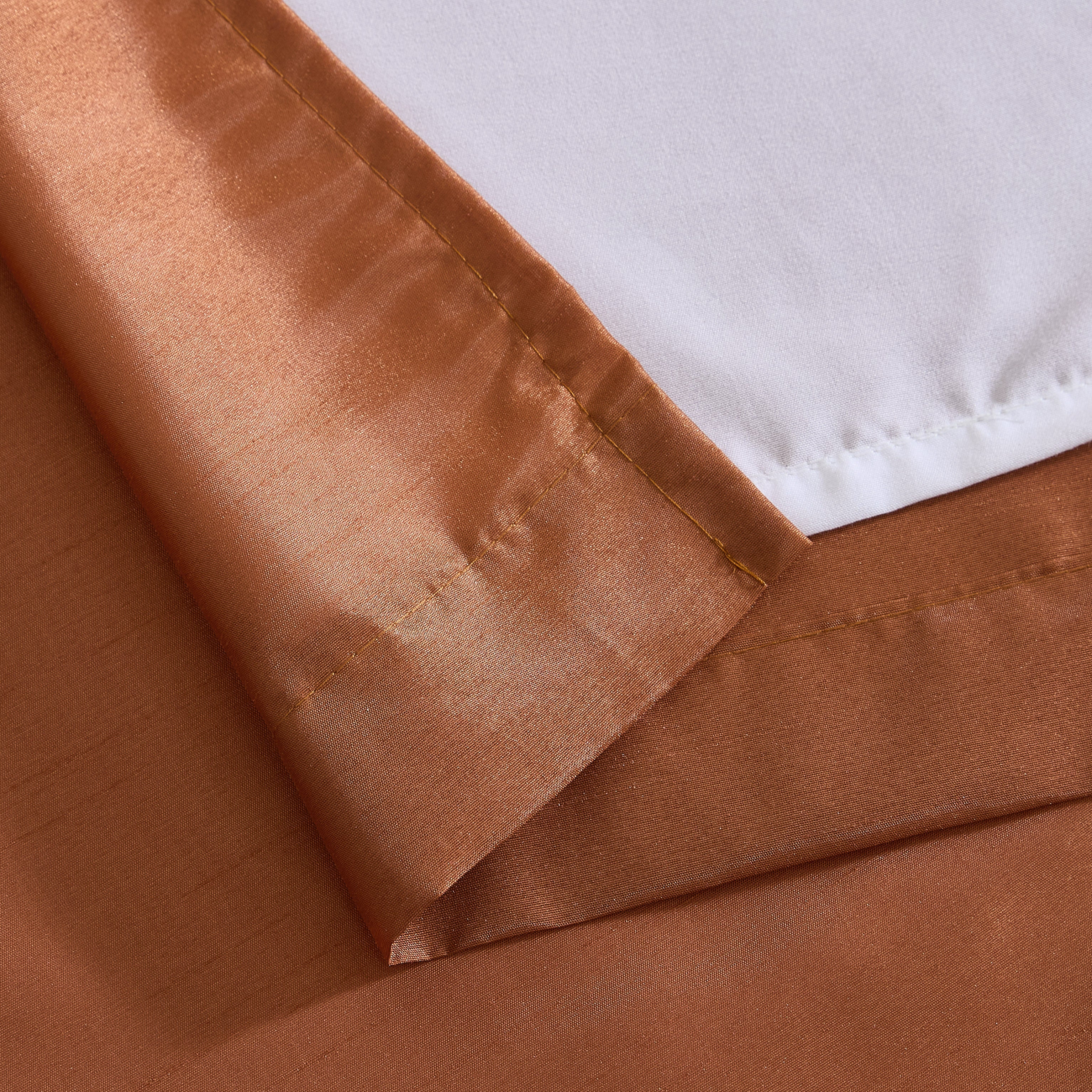 Jefferson Faux Silk Grommet Curtain Panels