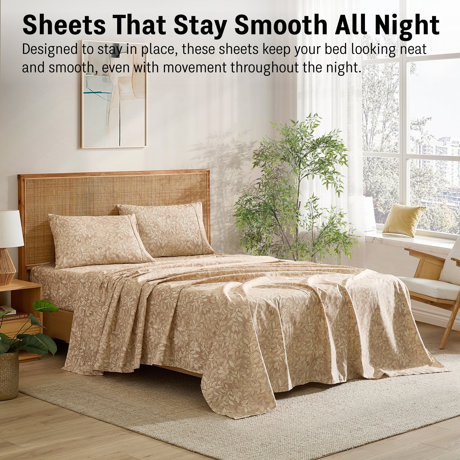 Leaves Floral Bed Sheets