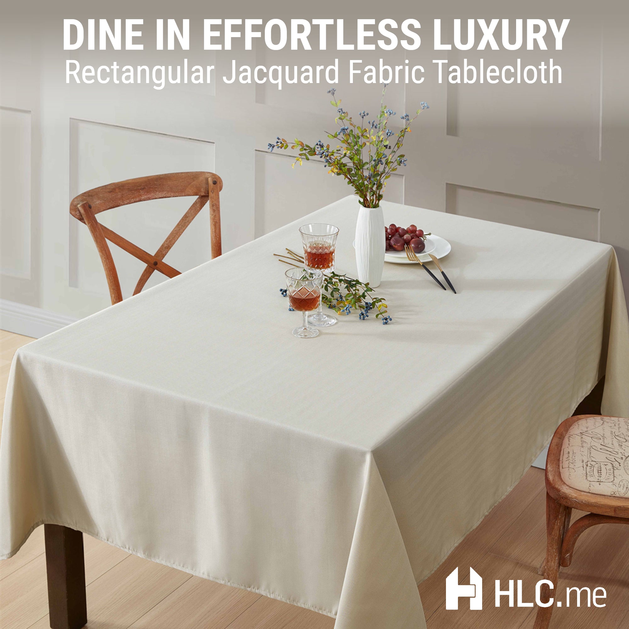 Lincoln Striped Tablecloth