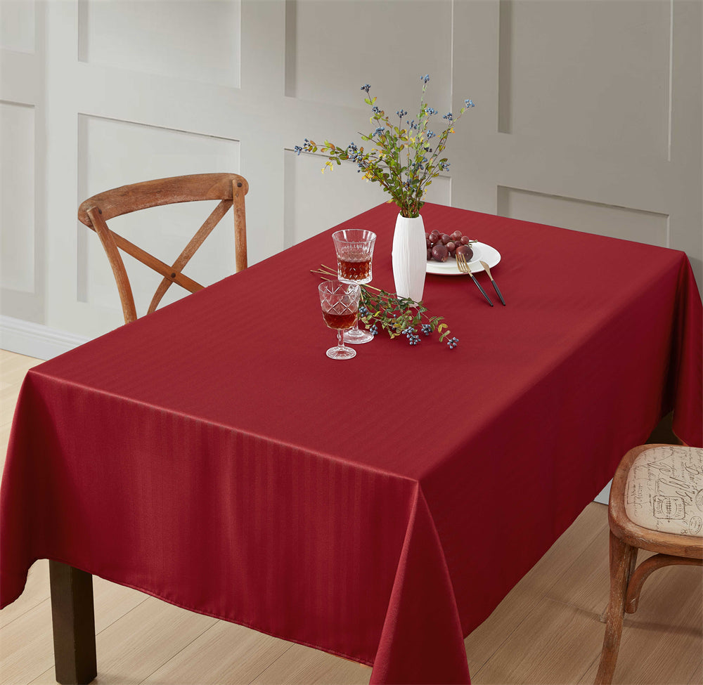 Lincoln Striped Tablecloth