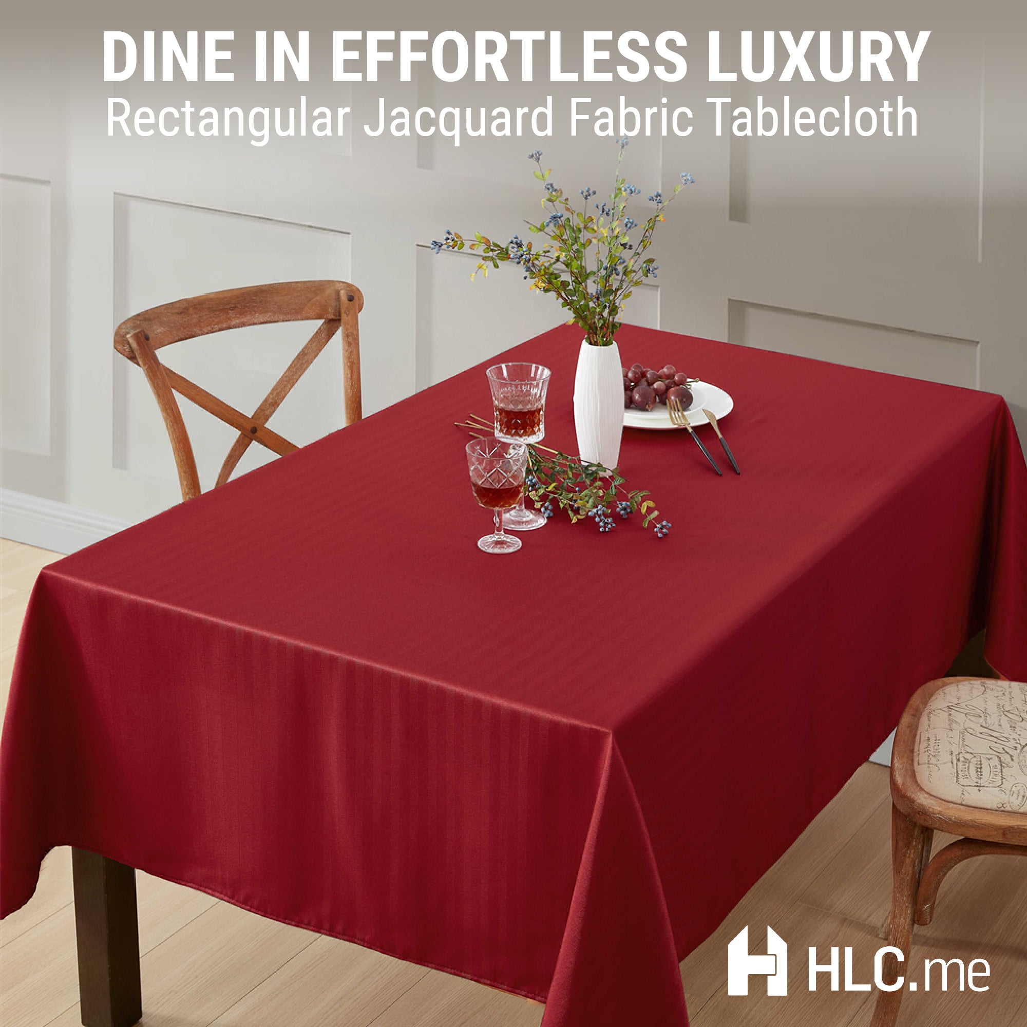 Lincoln Striped Tablecloth