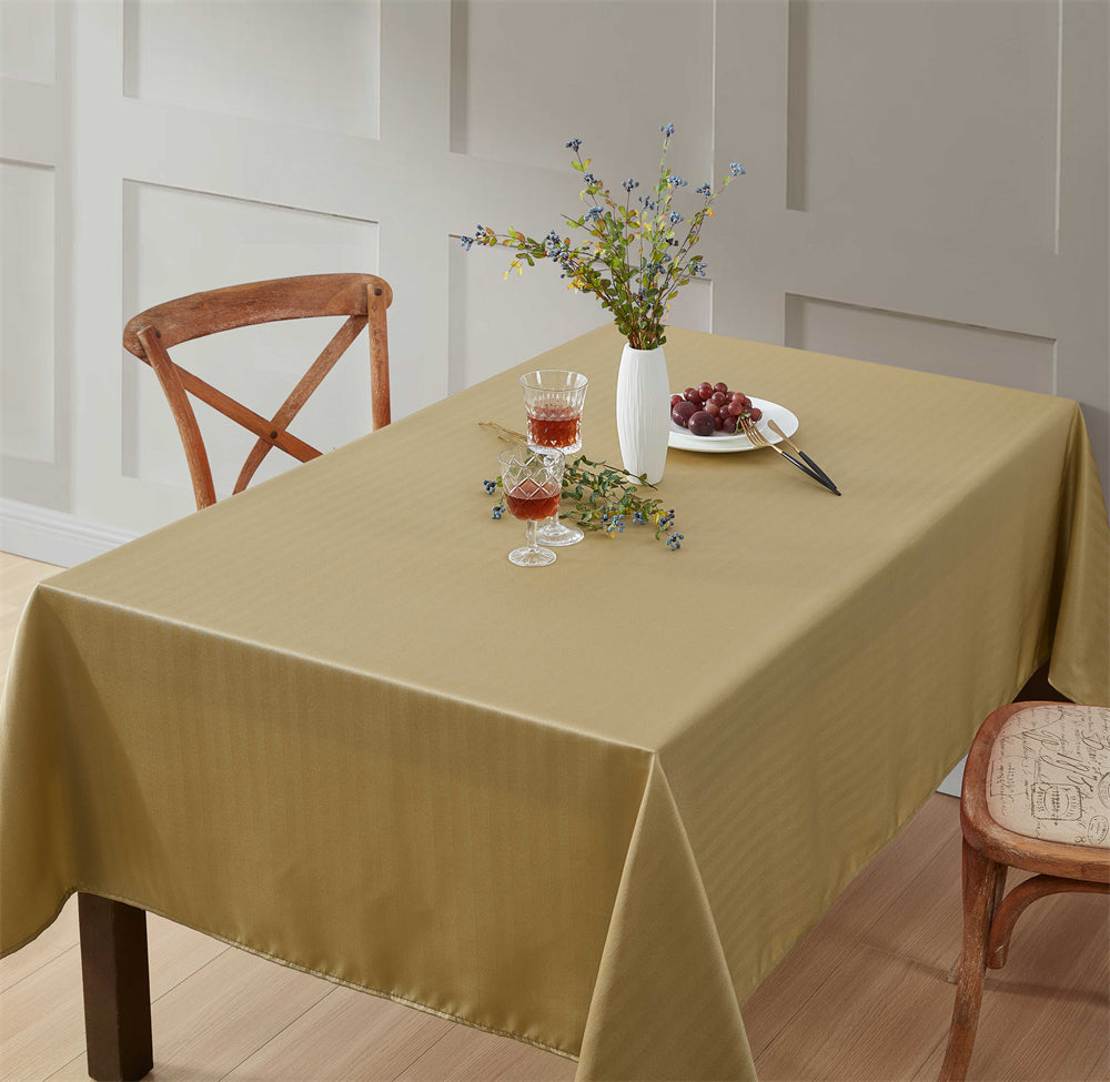 Lincoln Striped Tablecloth
