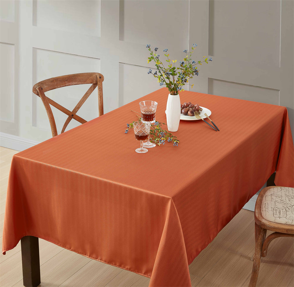 Lincoln Striped Tablecloth