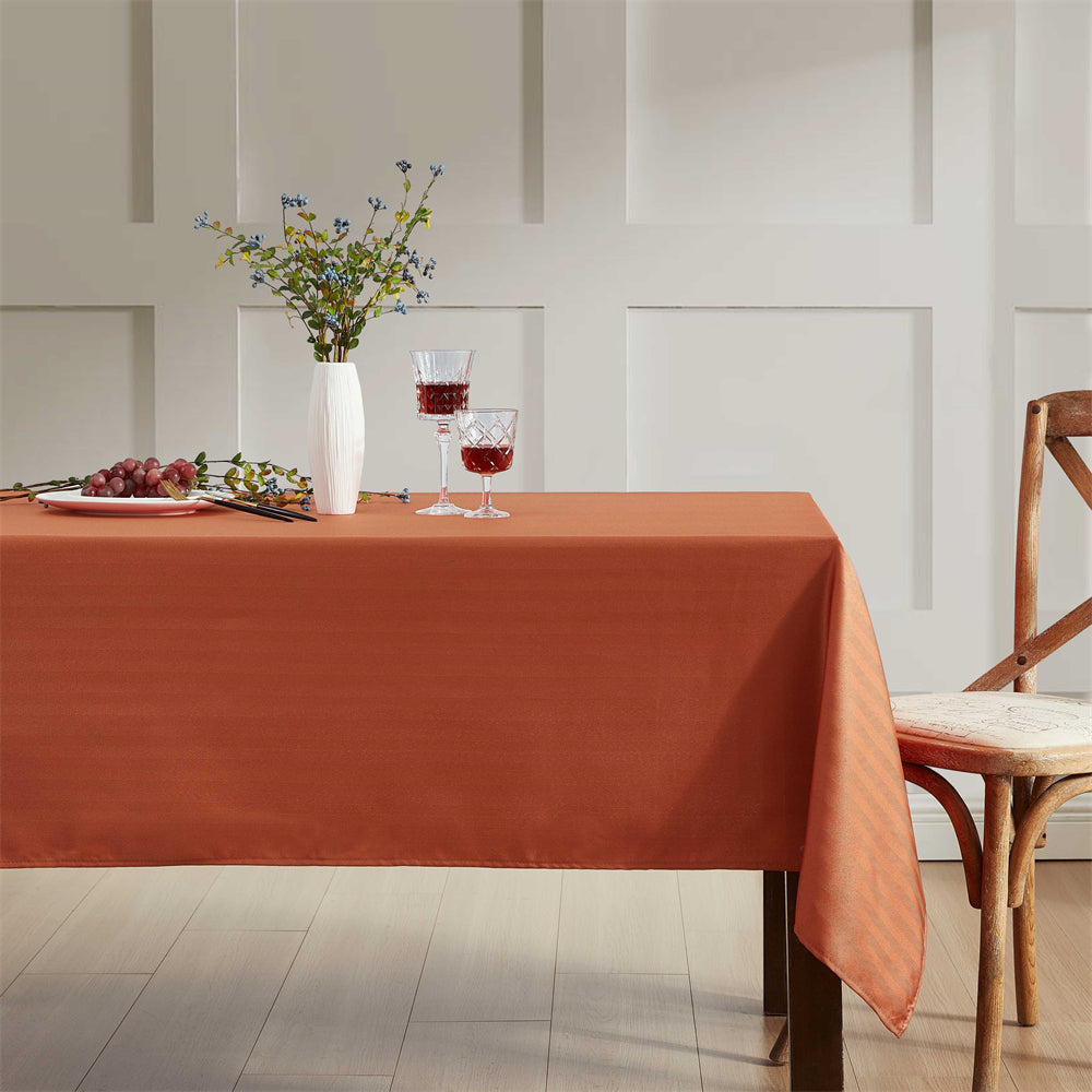 Lincoln Striped Tablecloth