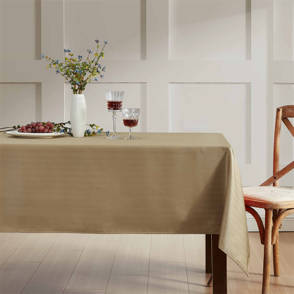 Lincoln Striped Tablecloth