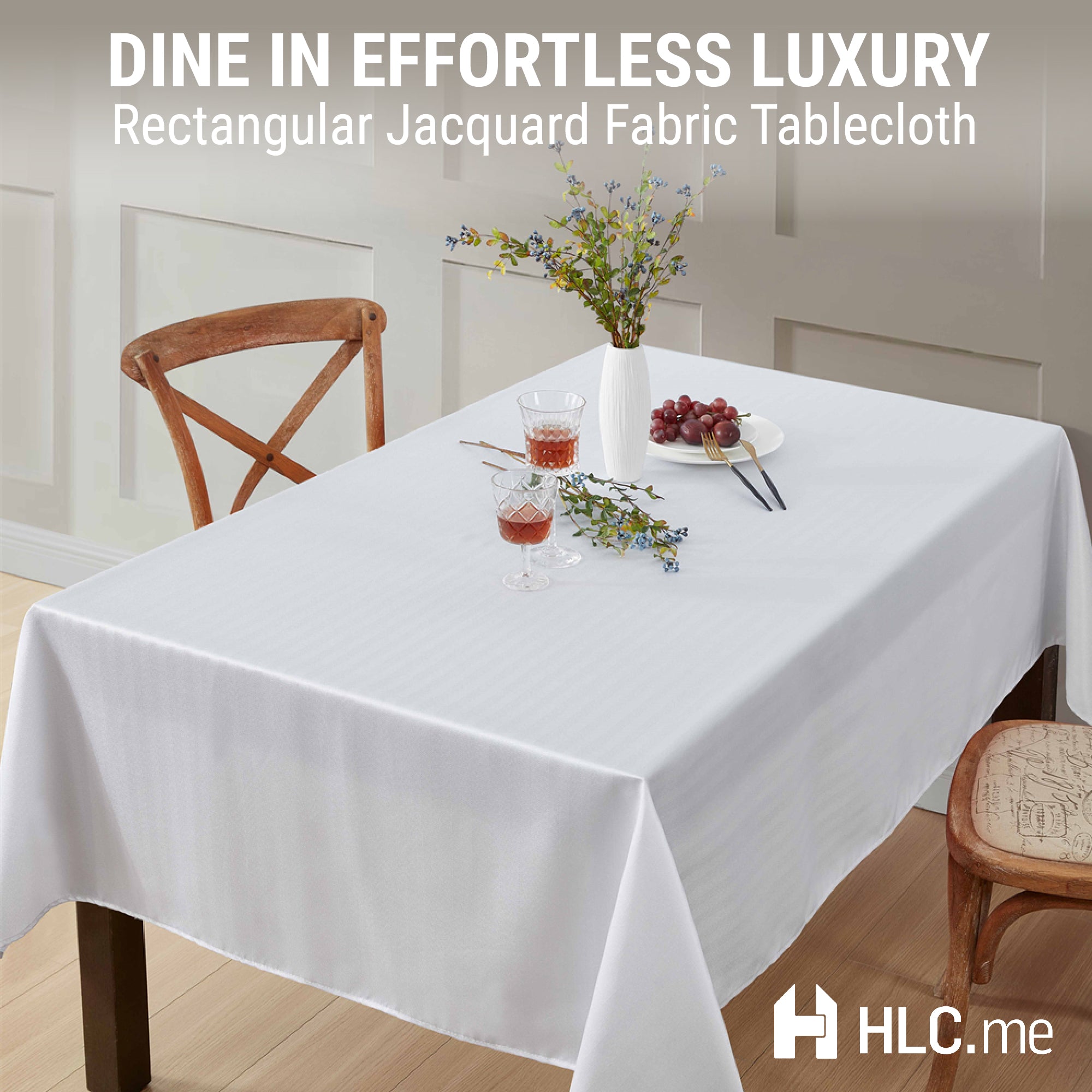 Lincoln Striped Tablecloth