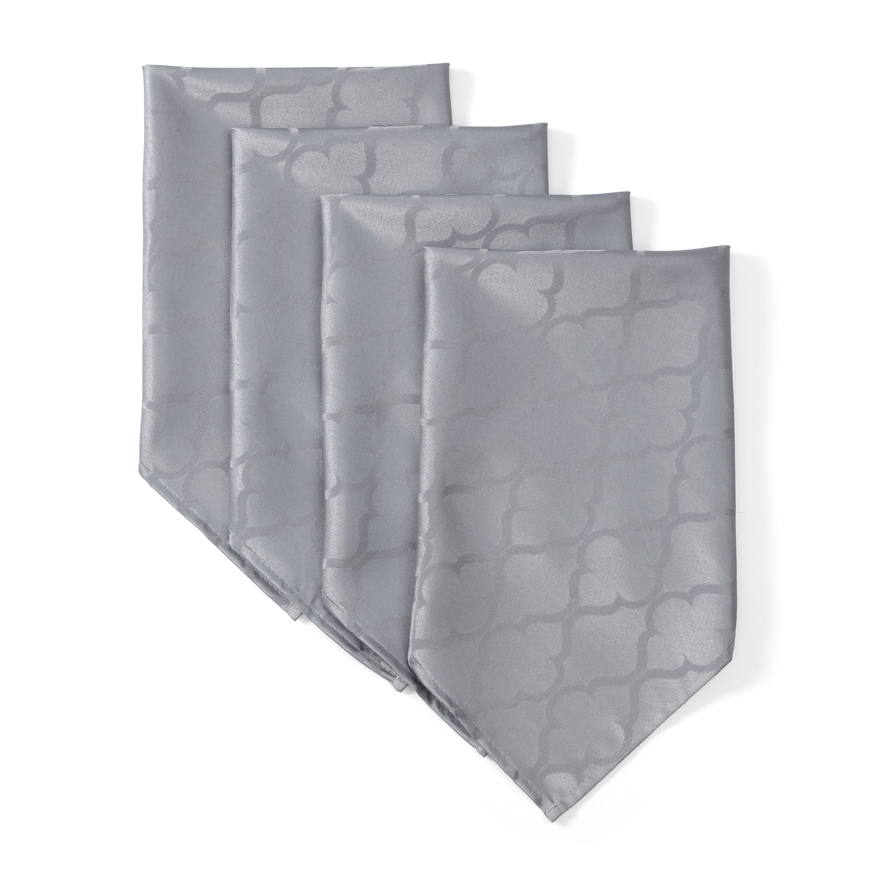 Modena Lattice Geometric Fabric Napkins - 4 Pack