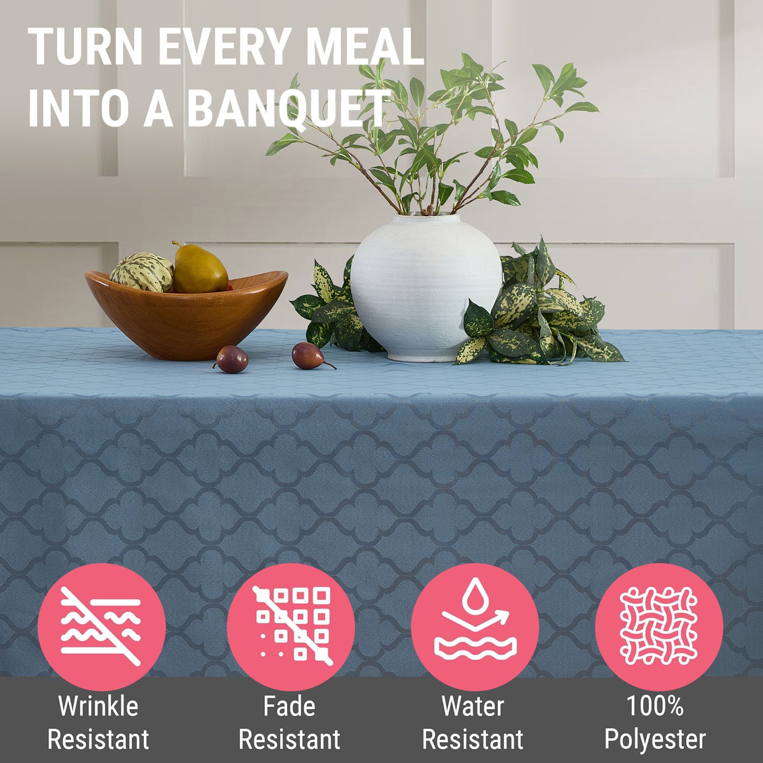 Modena Lattice Tablecloth