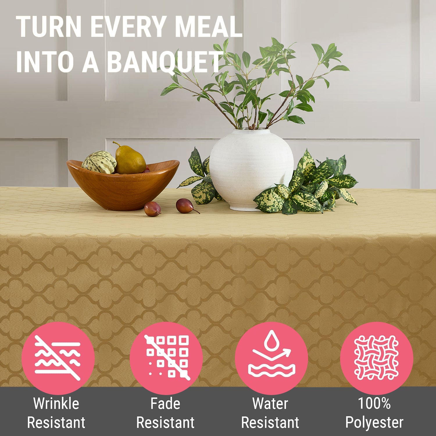 Modena Lattice Tablecloth