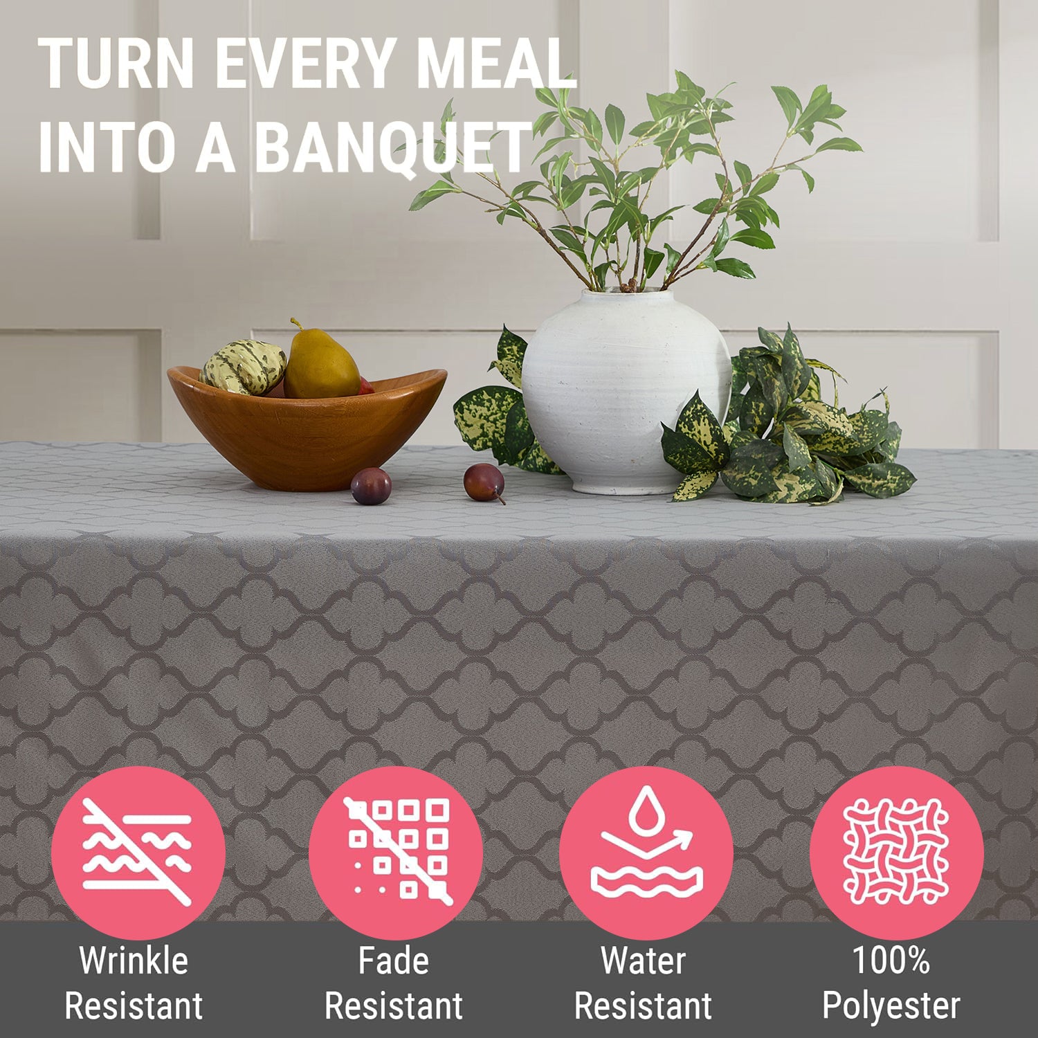 Modena Lattice Tablecloth