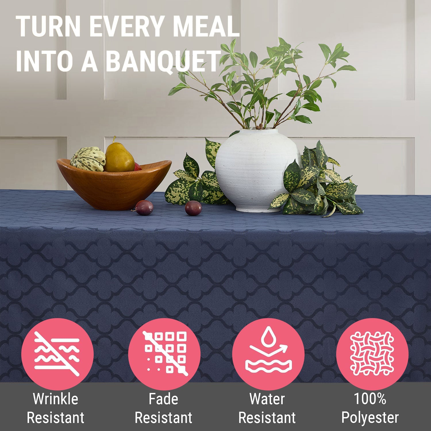 Modena Lattice Tablecloth