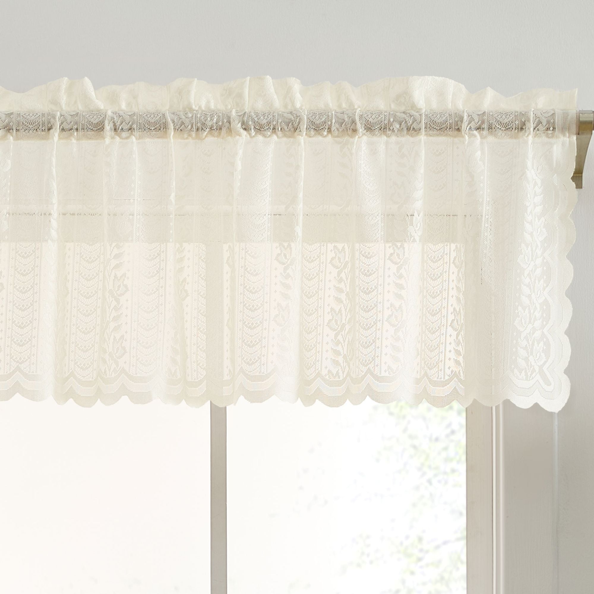 Sophia Floral Rod Pocket Valance