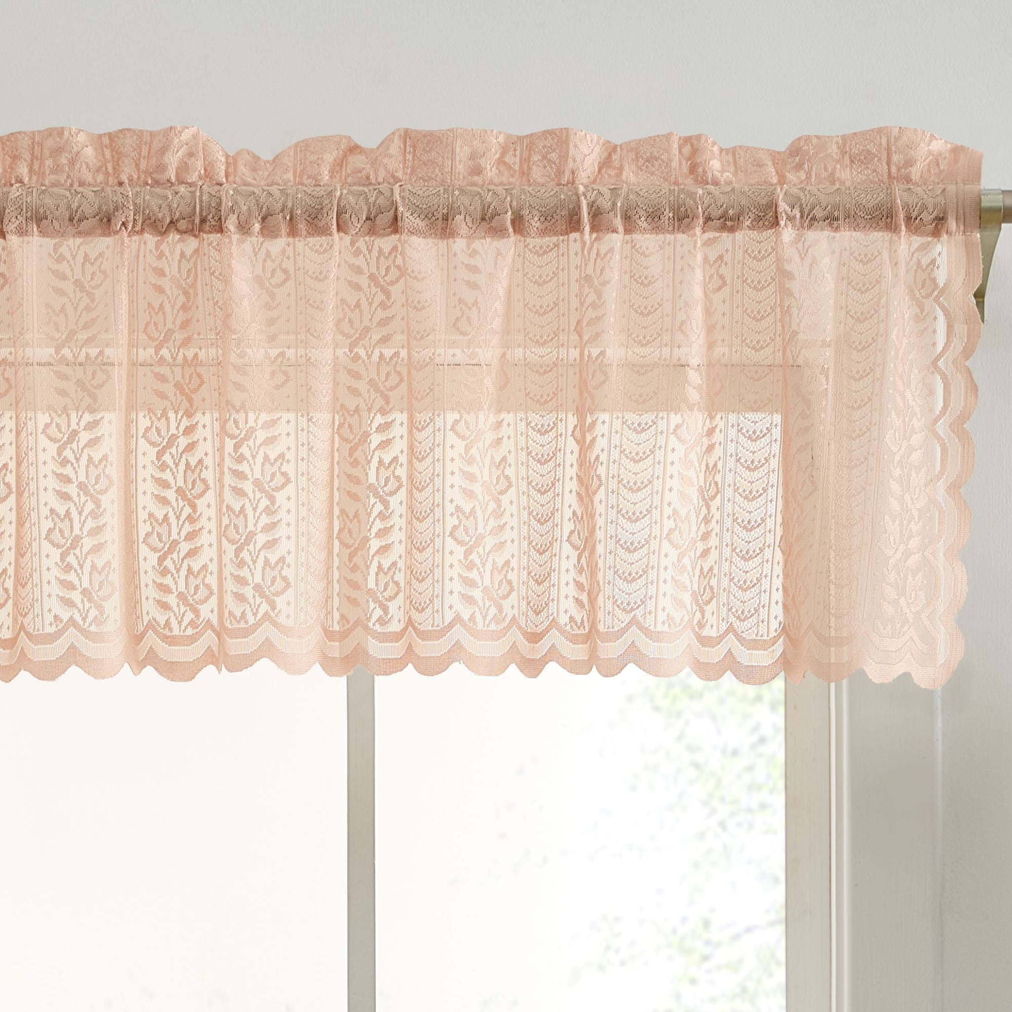 Sophia Floral Rod Pocket Valance