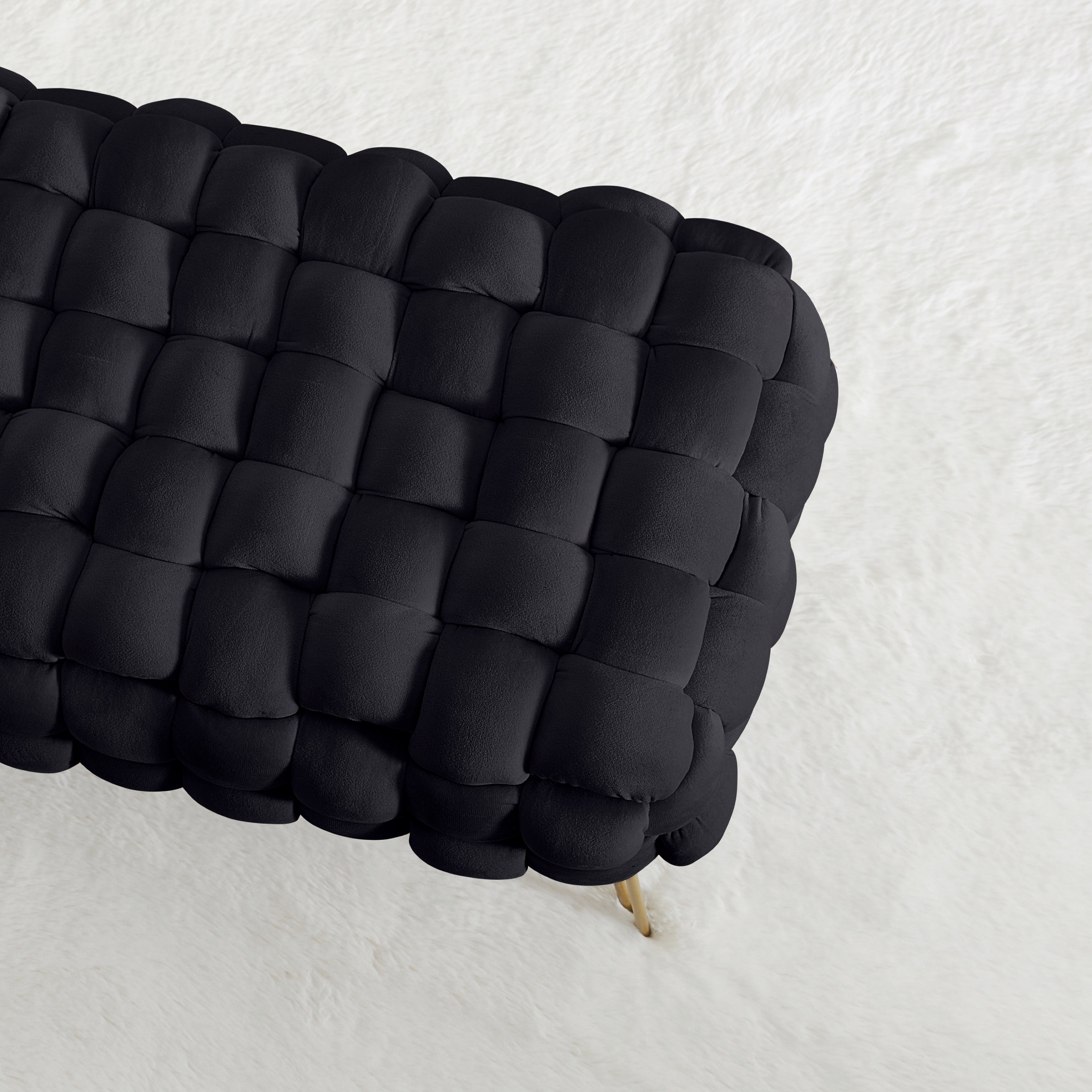 Mirage Velvet Ottoman