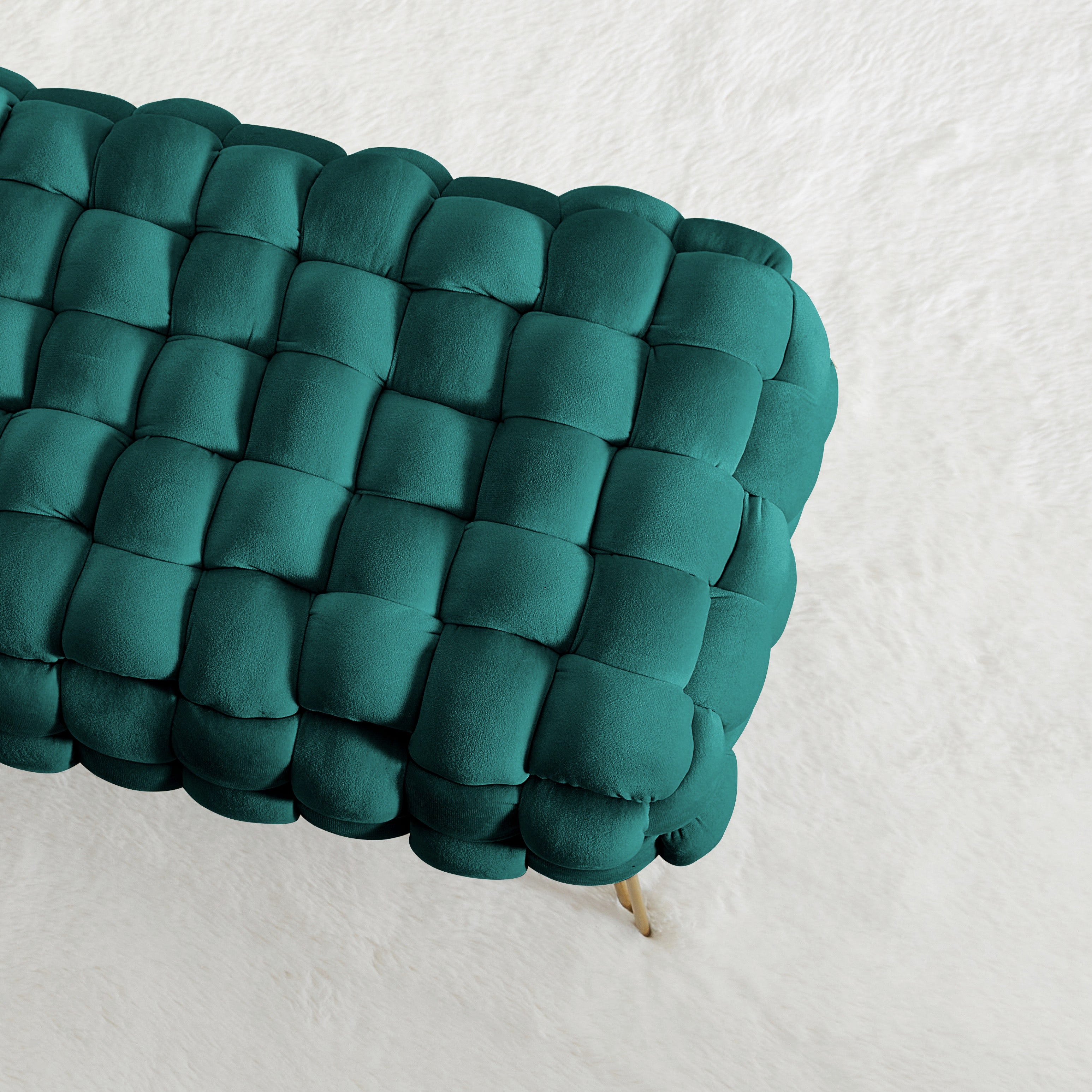 Mirage Velvet Ottoman