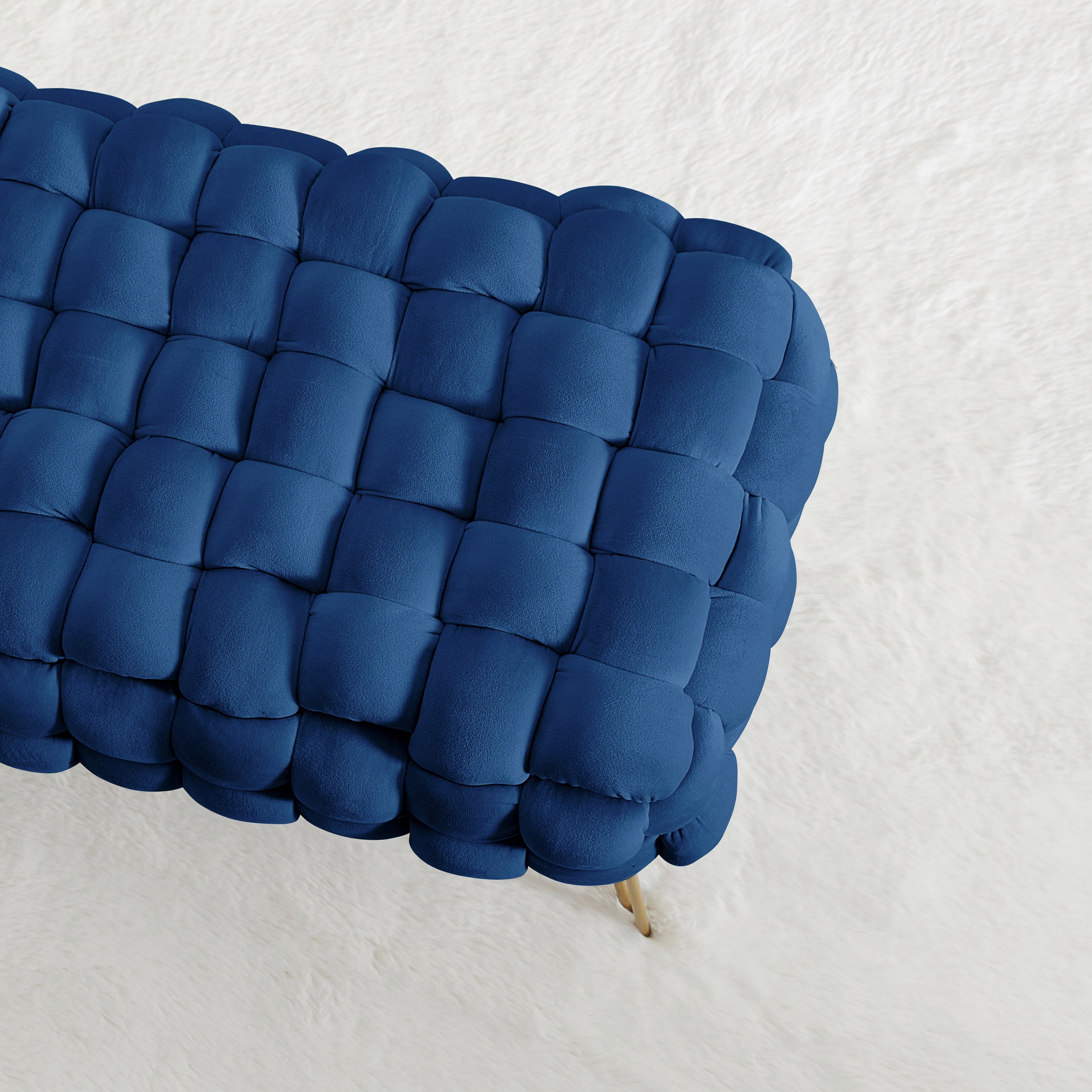 Mirage Velvet Ottoman