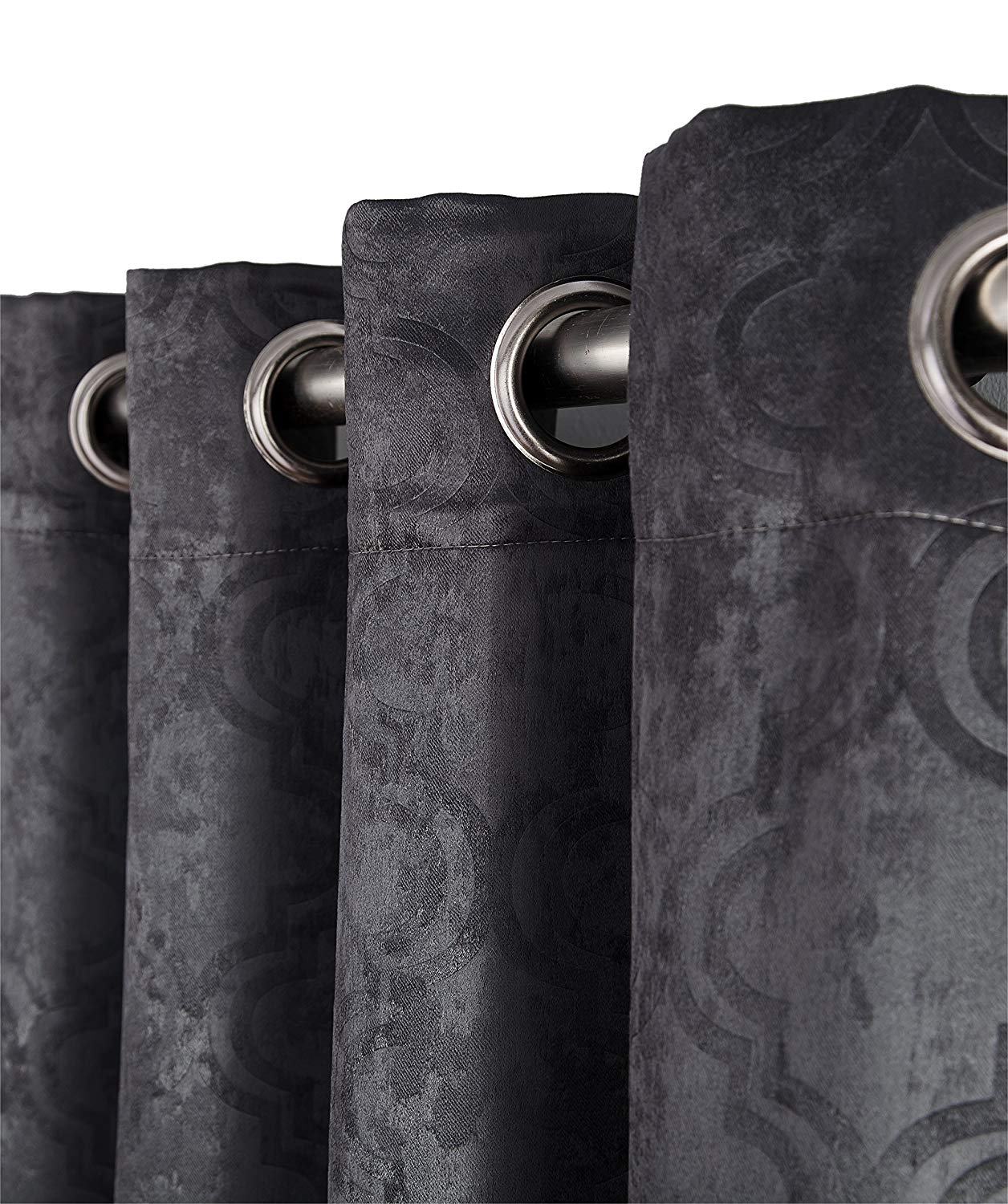 Redmont Lattice Room Darkening Grommet Curtain Panels