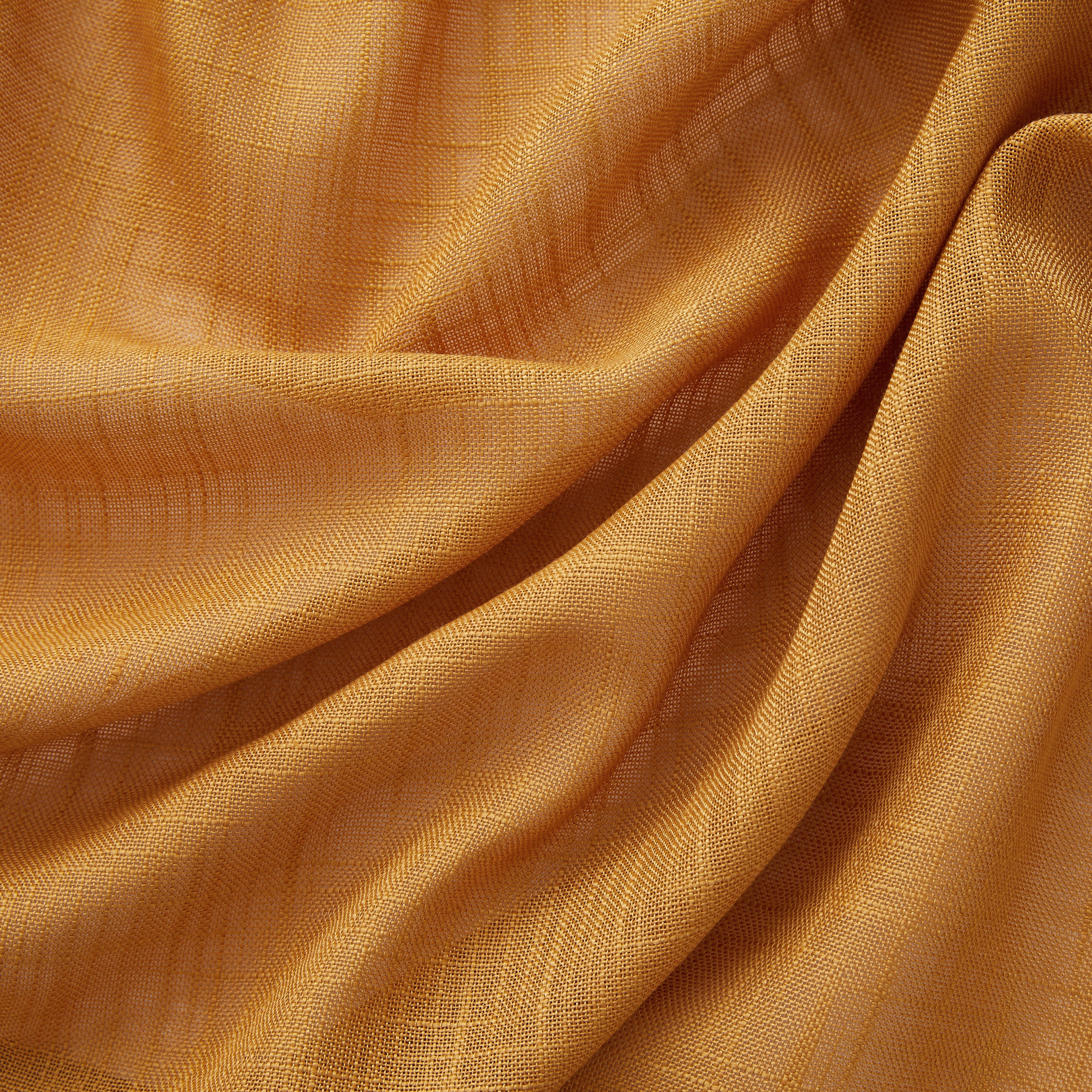 Abbey Faux Linen Grommet Curtain Panels