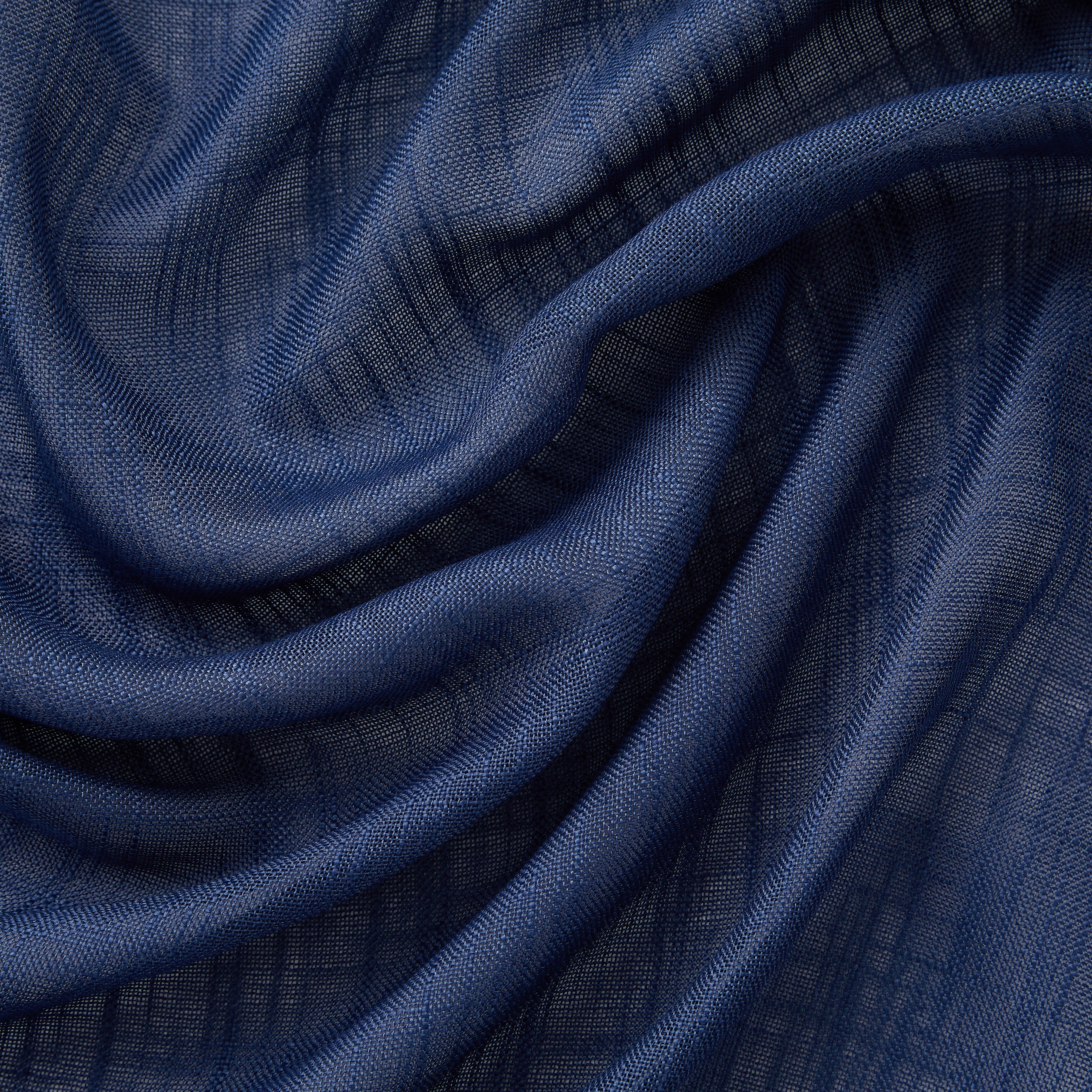 Abbey Faux Linen Grommet Curtain Panels