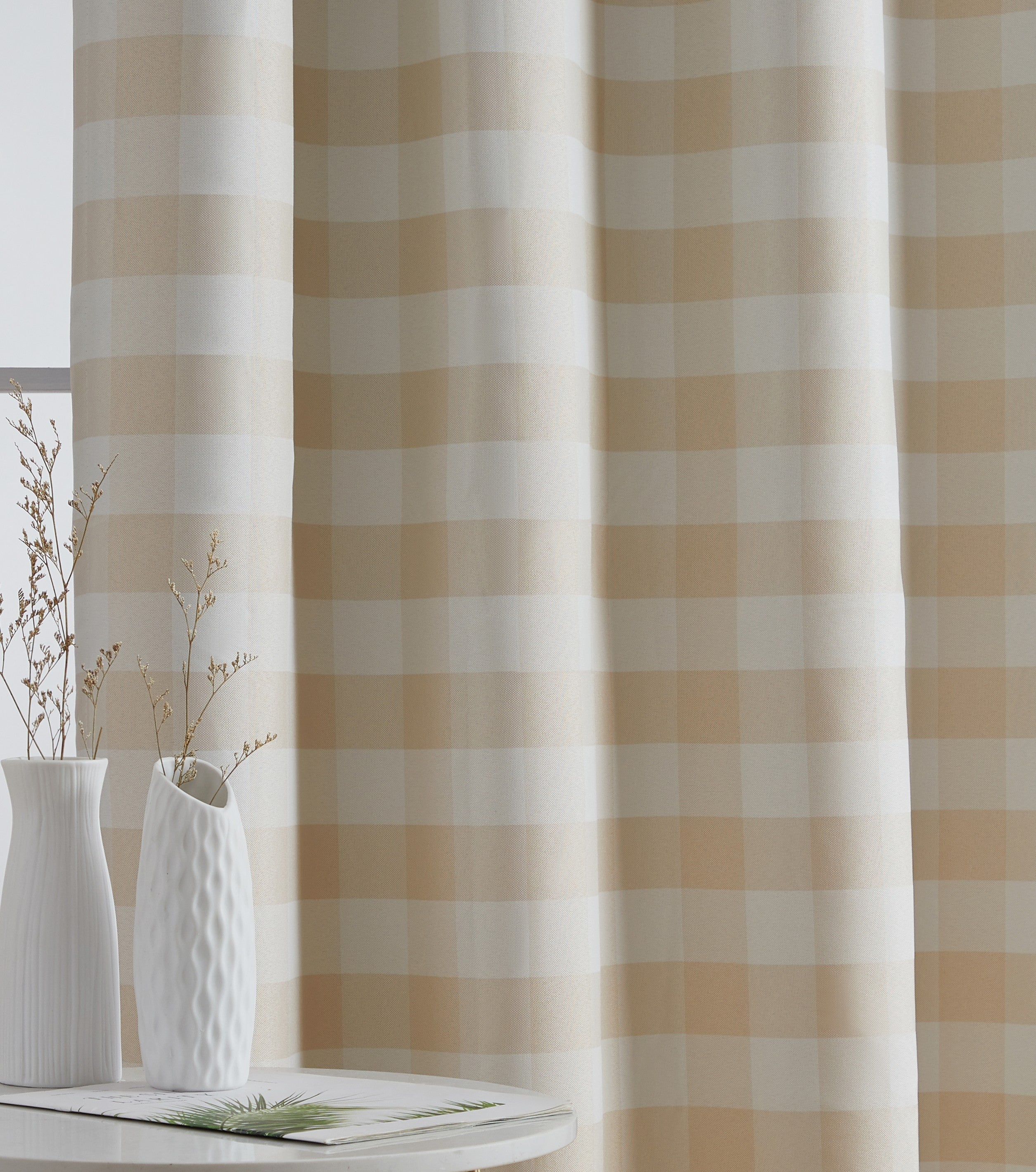 Andersen Buffalo Plaid 100% Blackout Grommet Curtain Panels