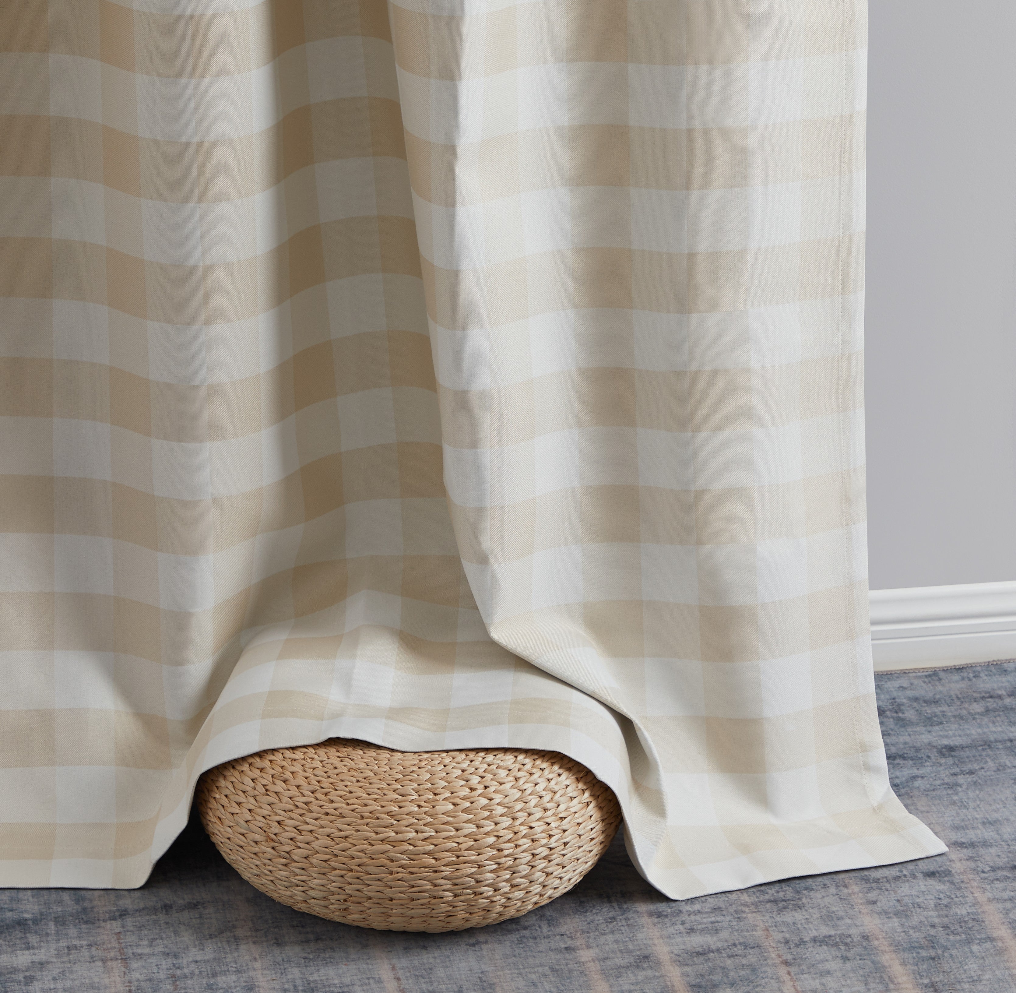 Andersen Buffalo Plaid 100% Blackout Grommet Curtain Panels