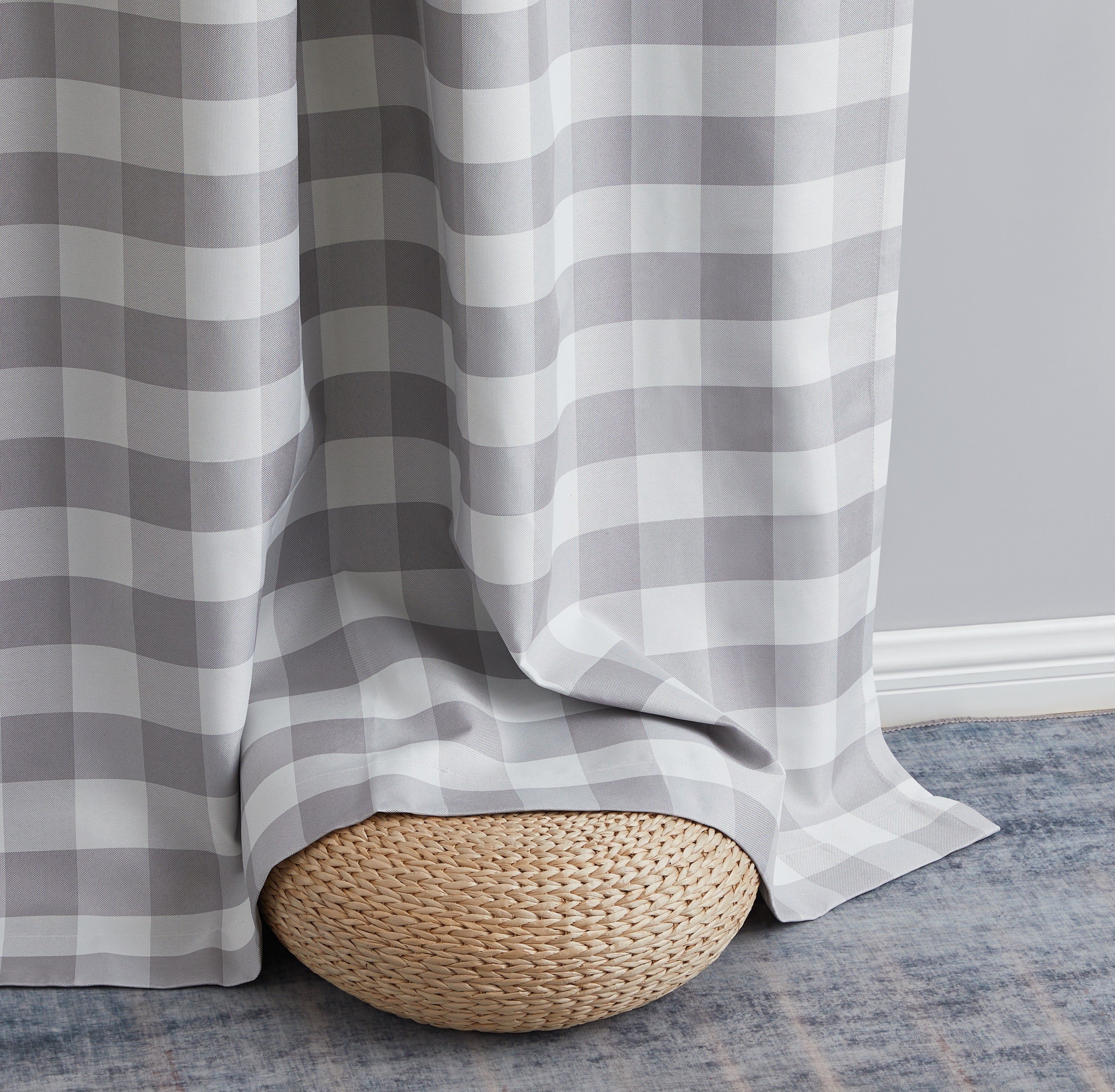 Andersen Buffalo Plaid 100% Blackout Grommet Curtain Panels