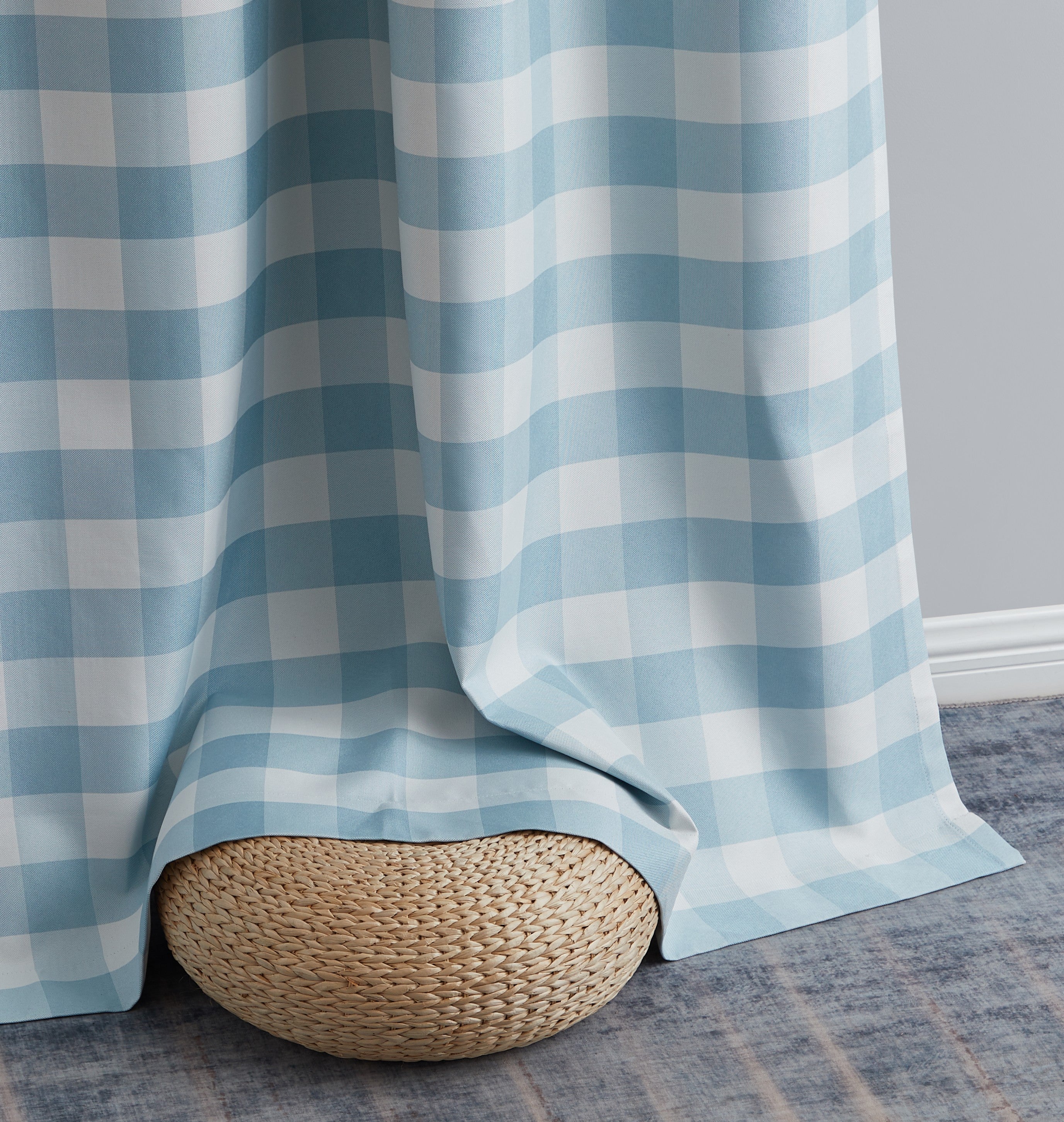 Andersen Buffalo Plaid 100% Blackout Grommet Curtain Panels