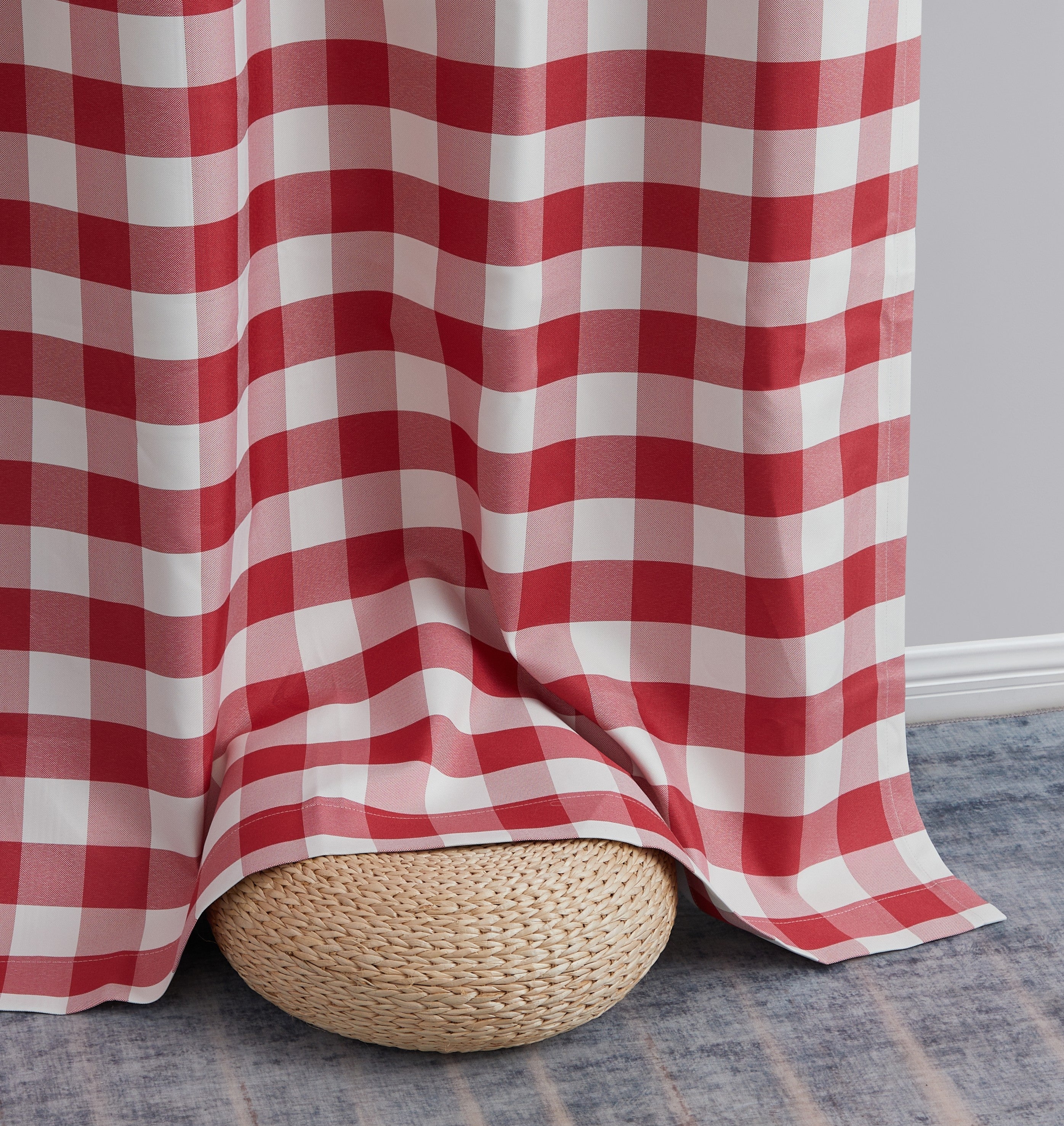 Andersen Buffalo Plaid 100% Blackout Grommet Curtain Panels