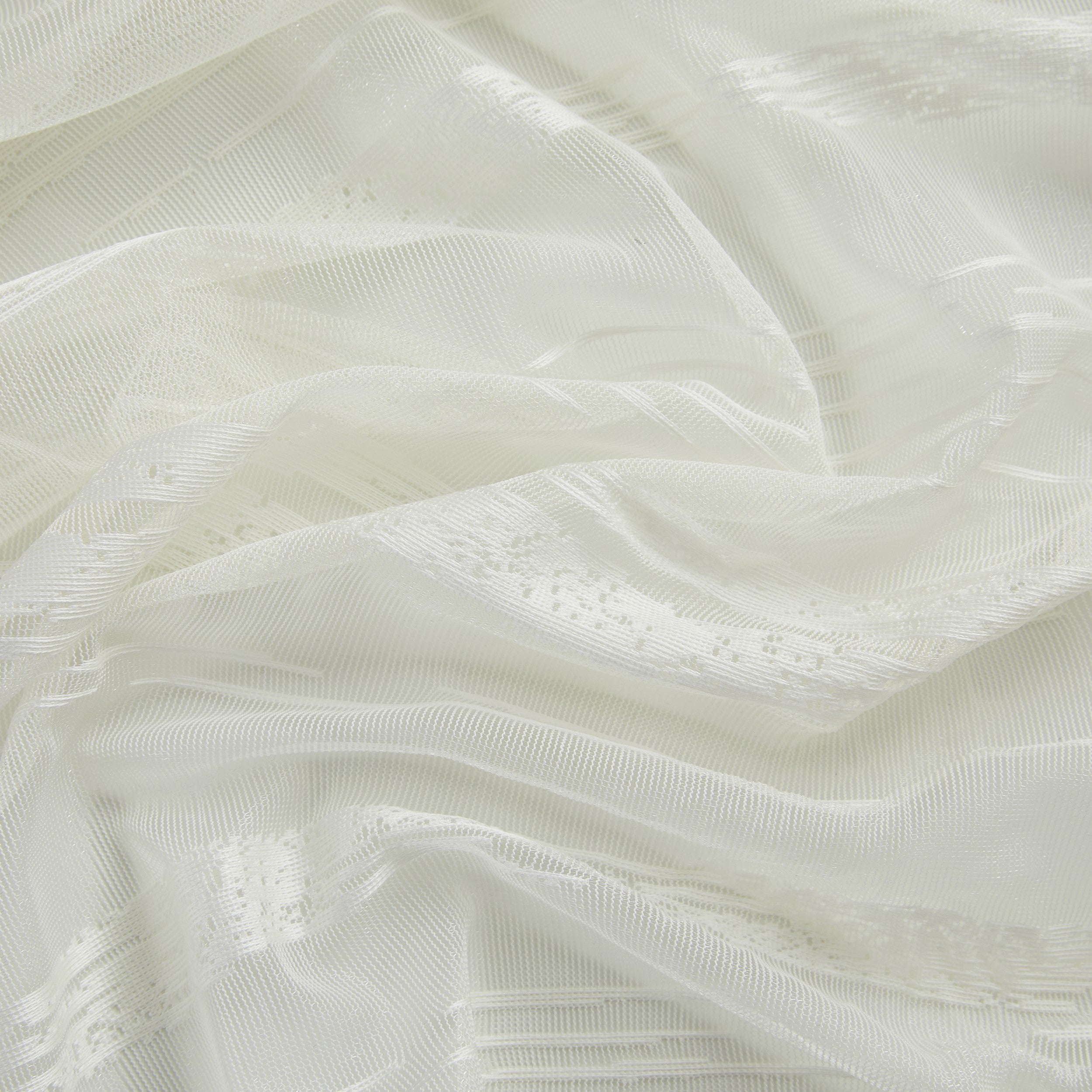 Broadway Stripe Sheer Grommet Curtain Panels