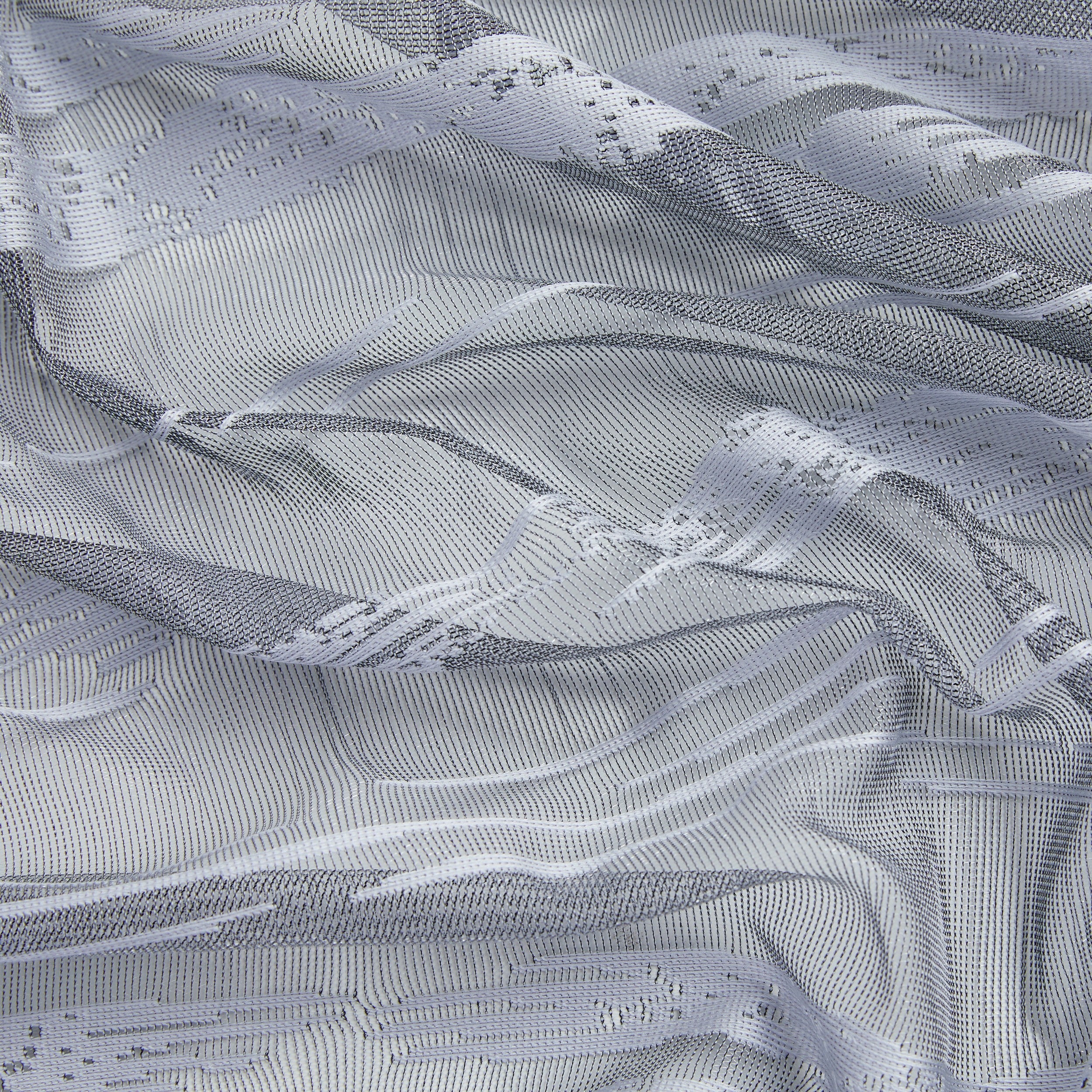 Broadway Stripe Sheer Grommet Curtain Panels